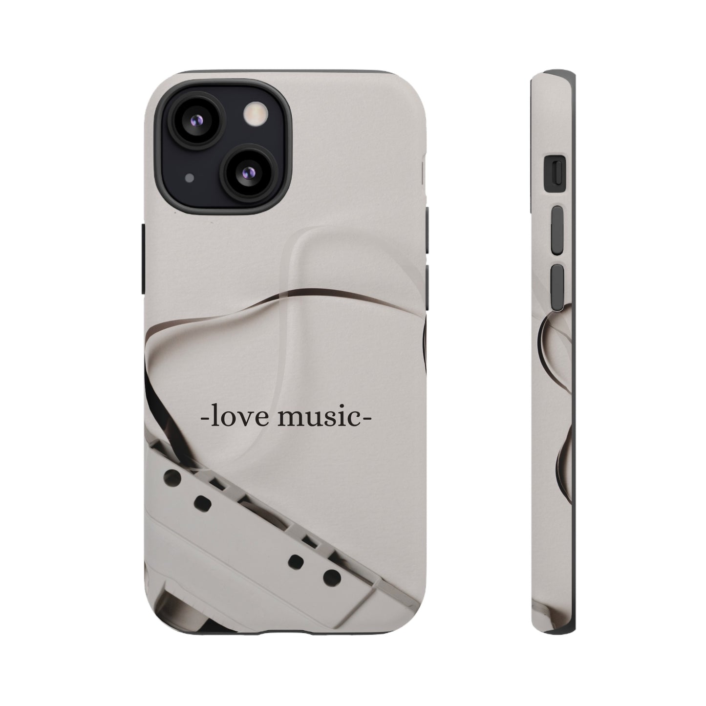 Love Music Wallpaper Phone Case | iPhone 15 Plus/ Pro, 14, 13, 12| Google Pixel 7, Pro, 5| Samsung Galaxy S23 All Major Phone Models