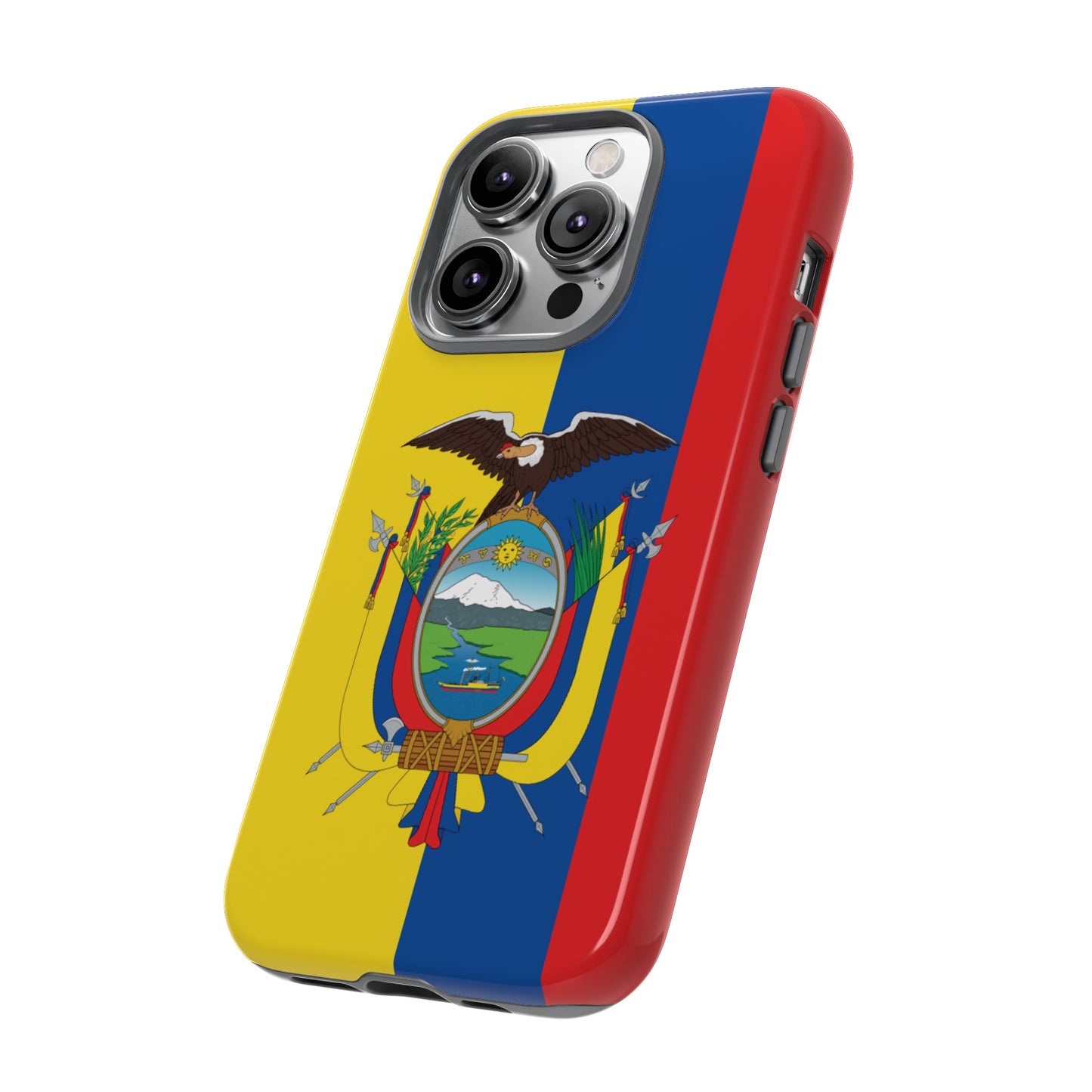 Ecuador Flag Phone Case | iPhone 15 Plus/ Pro, 14, 13, 12| Google Pixel 7, Pro, 5| Samsung Galaxy S23 All Major Phone Models