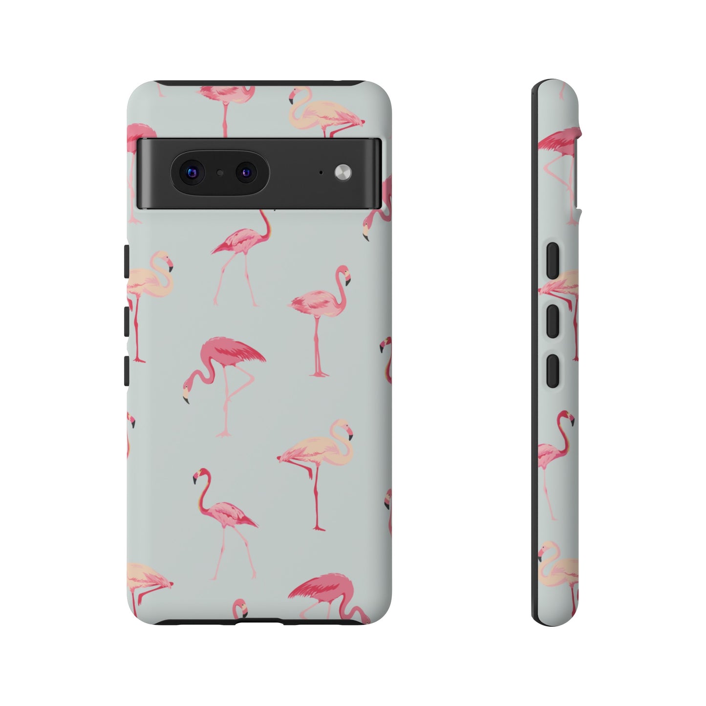 Flamingo Wallpaper Phone Case | iPhone 15 Plus/ Pro, 14, 13, 12| Google Pixel 7, Pro, 5| Samsung Galaxy S23 All Major Phone Models