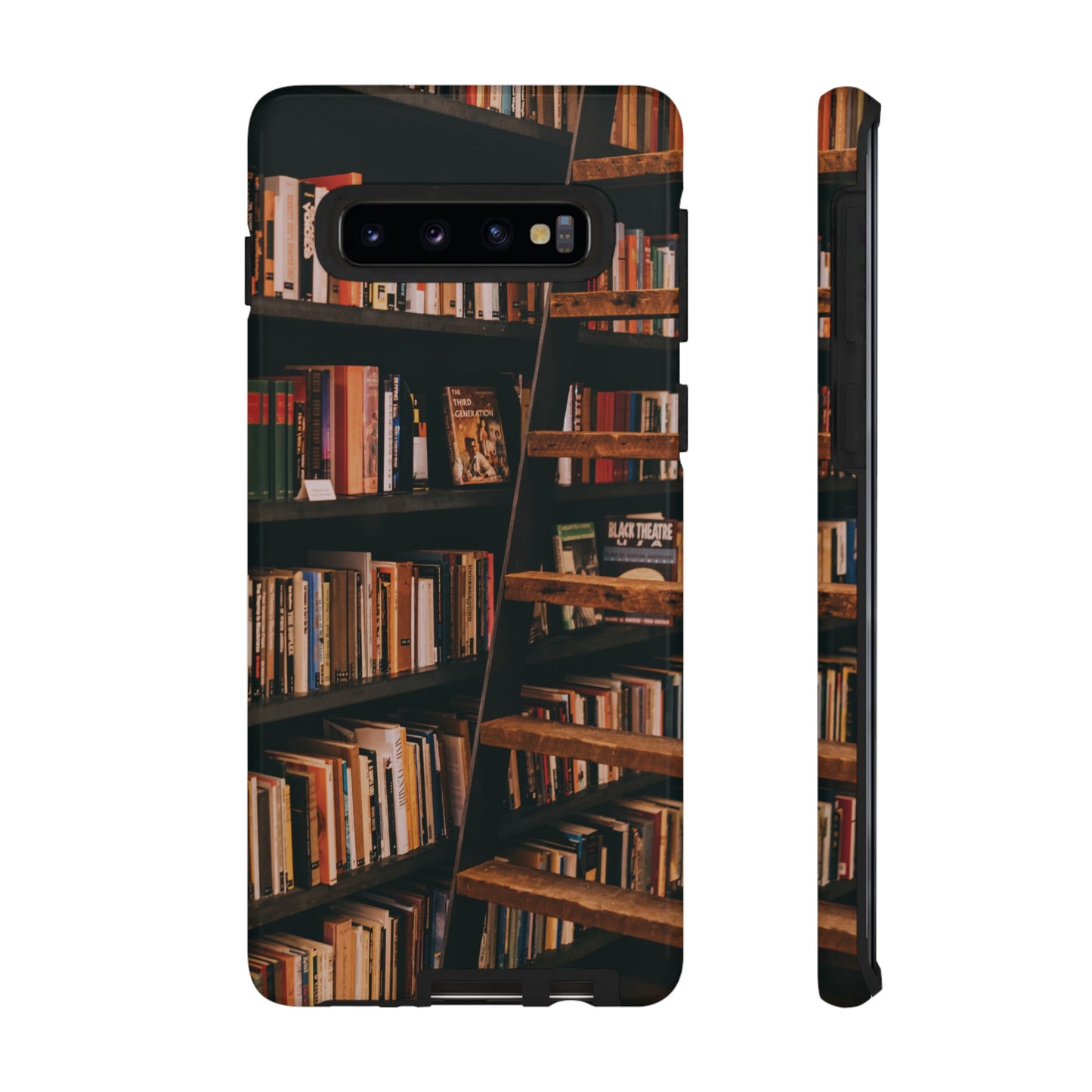 Bookcase Wallpaper Phone Case | iPhone 15 Plus/ Pro, 14, 13, 12| Google Pixel 7, Pro, 5| Samsung Galaxy S23 All Major Phone Models