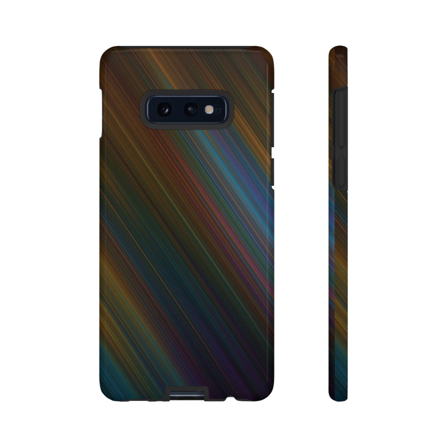 Slanted Rainbow Wallpaper Phone Case | iPhone 15 Plus/ Pro, 14, 13, 12| Google Pixel 7, Pro, 5| Samsung Galaxy S23 All Major Phone Models