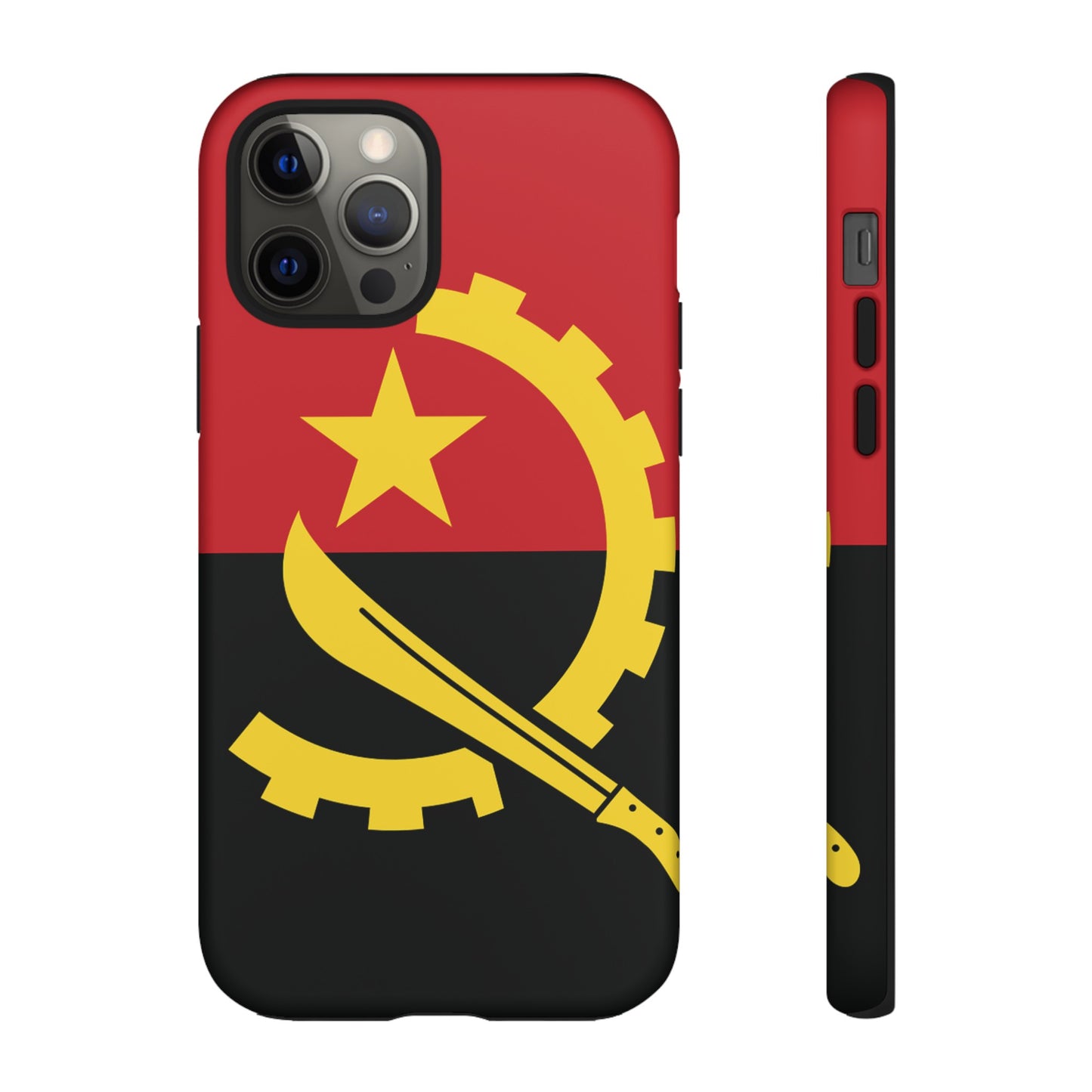 Angola Flag Phone Case | iPhone 15 Plus/ Pro, 14, 13, 12| Google Pixel 7, Pro, 5| Samsung Galaxy S23 All Major Phone Models