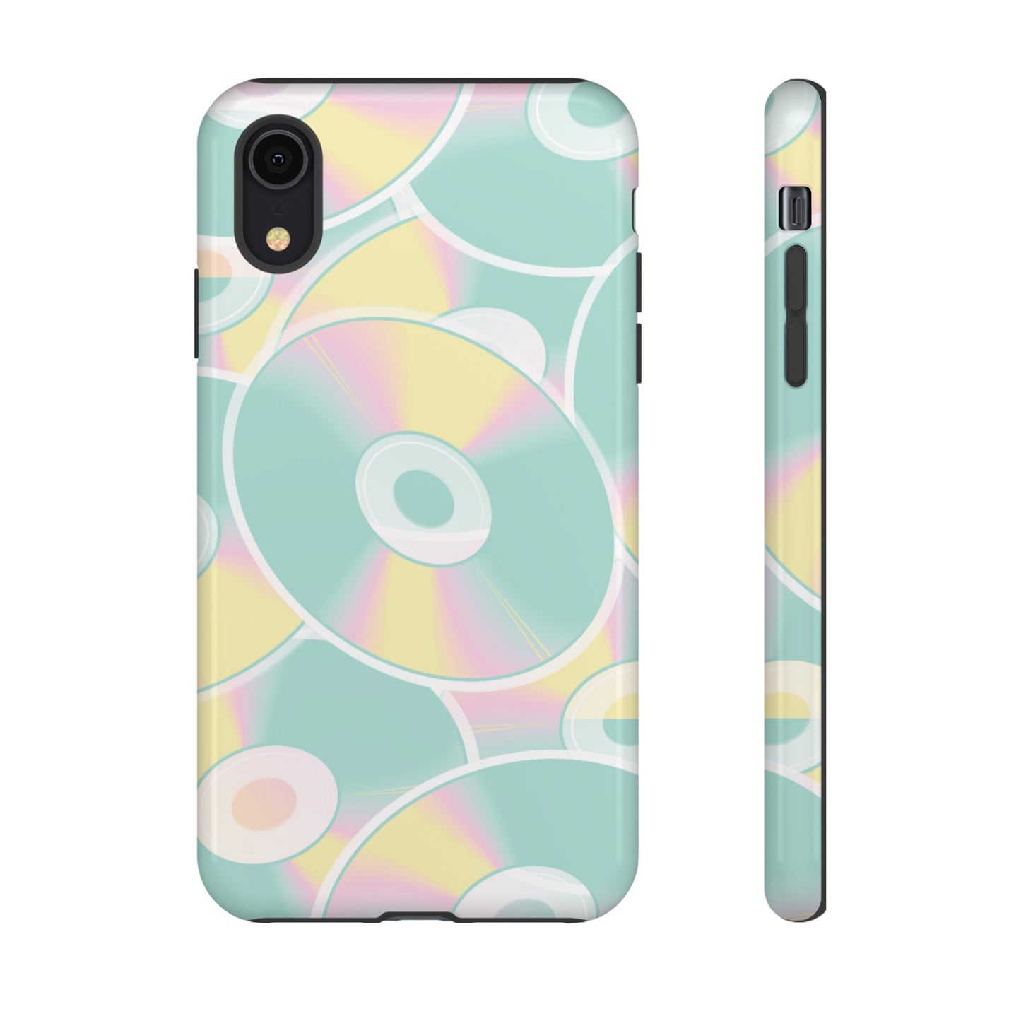 90's CD Wallpaper Phone Case | iPhone 15 Plus/ Pro, 14, 13, 12| Google Pixel 7, Pro, 5| Samsung Galaxy S23 All Major Phone Models