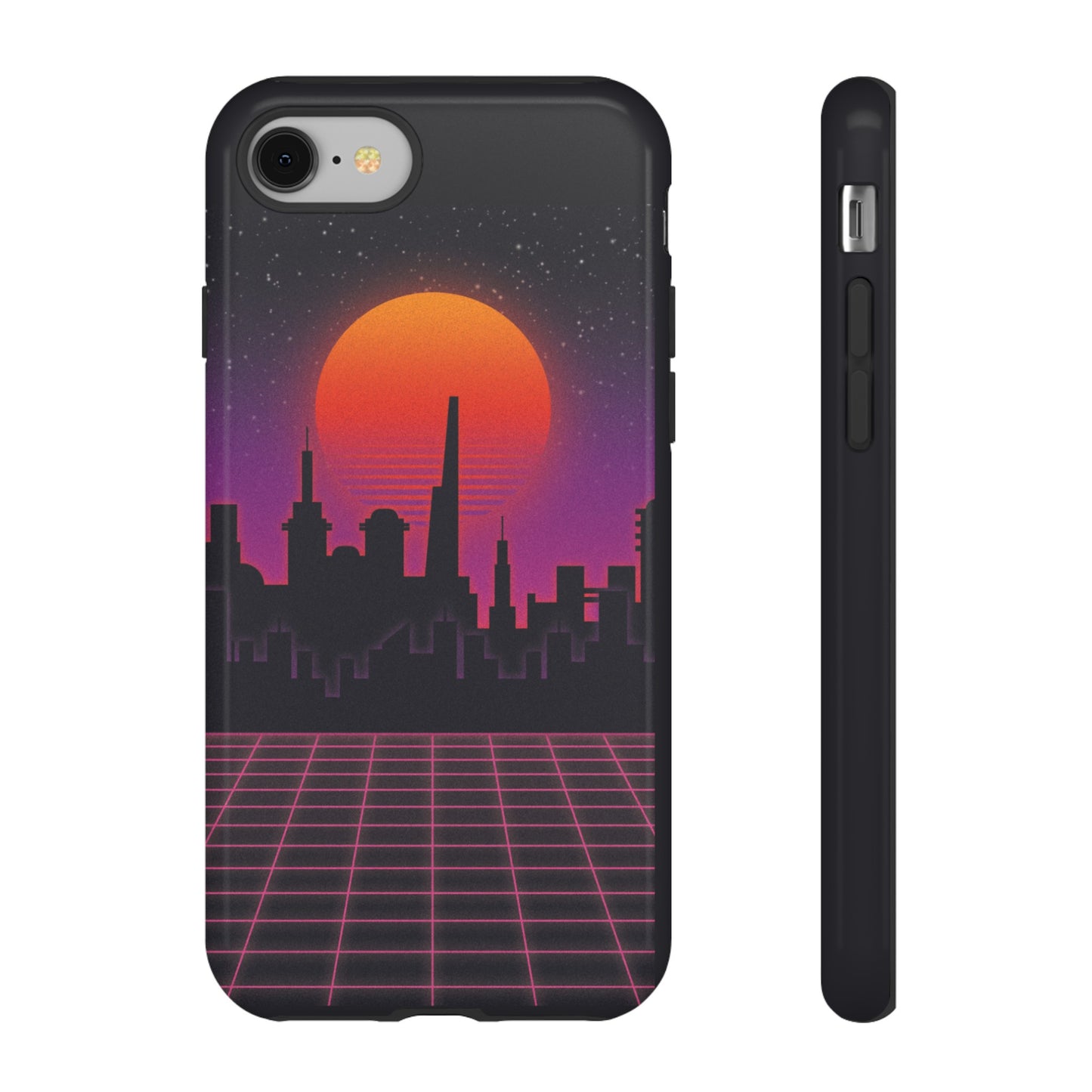 Retro City Phone Case | iPhone 15 Plus/ Pro, 14, 13, 12| Google Pixel 7, Pro, 5| Samsung Galaxy S23 All Major Phone Models