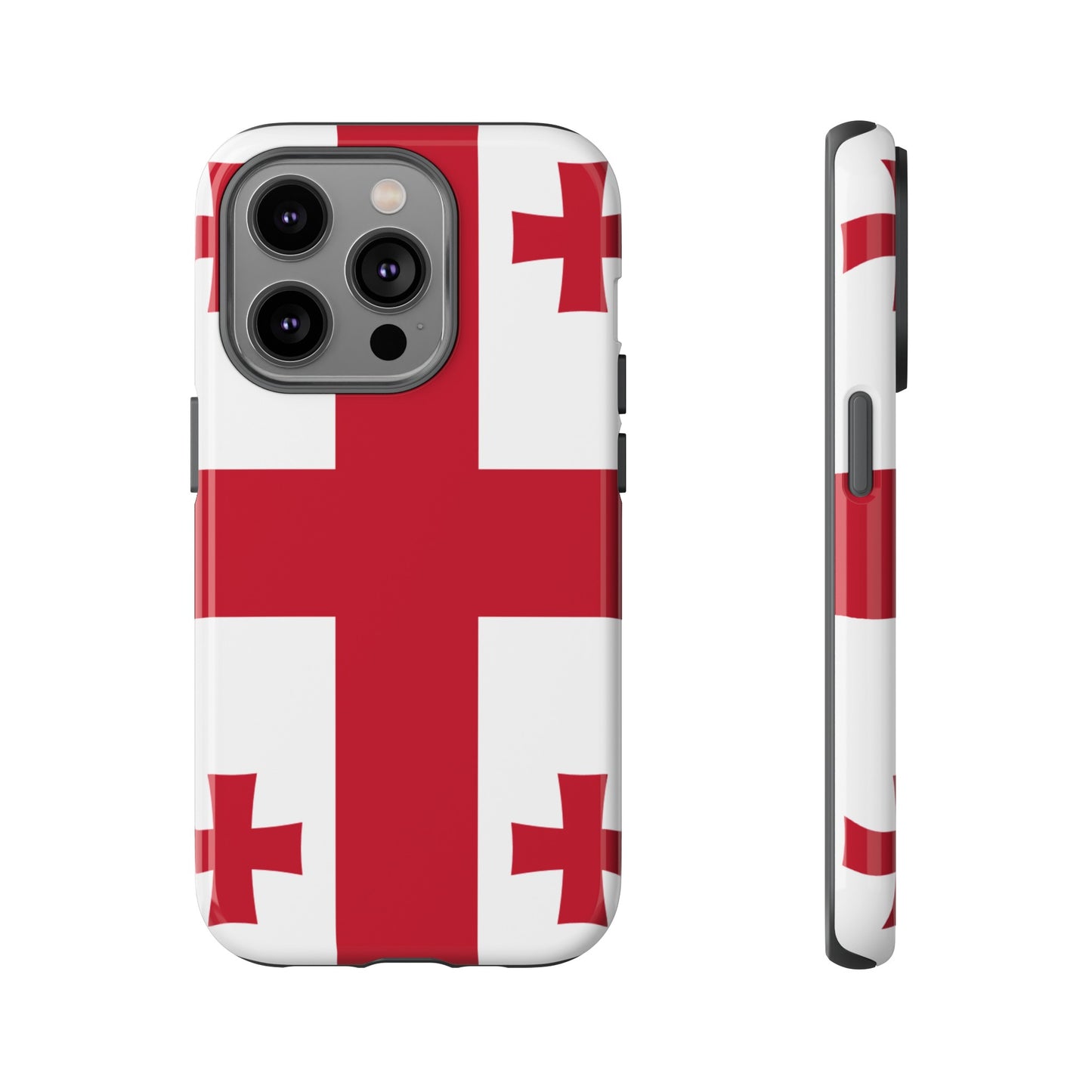 Georgia Flag Phone Case | iPhone 15 Plus/ Pro, 14, 13, 12| Google Pixel 7, Pro, 5| Samsung Galaxy S23 All Major Phone Models