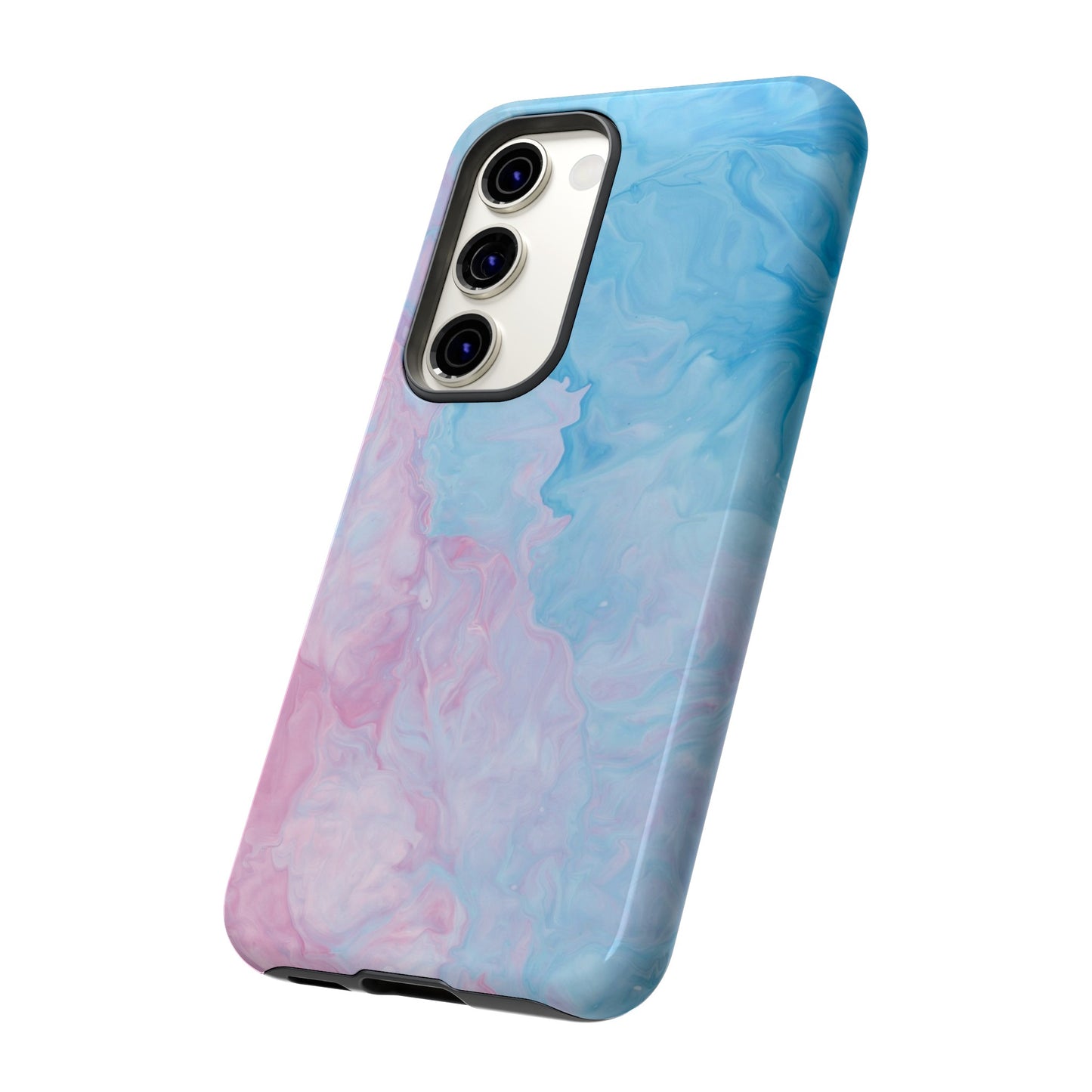 Splash of Blue & Pink Wallpaper Phone Case |iPhone 15 Plus/ Pro, 14, 13, 12|Google Pixel 7, Pro, 5|Samsung Galaxy S23 All Major Phone Models