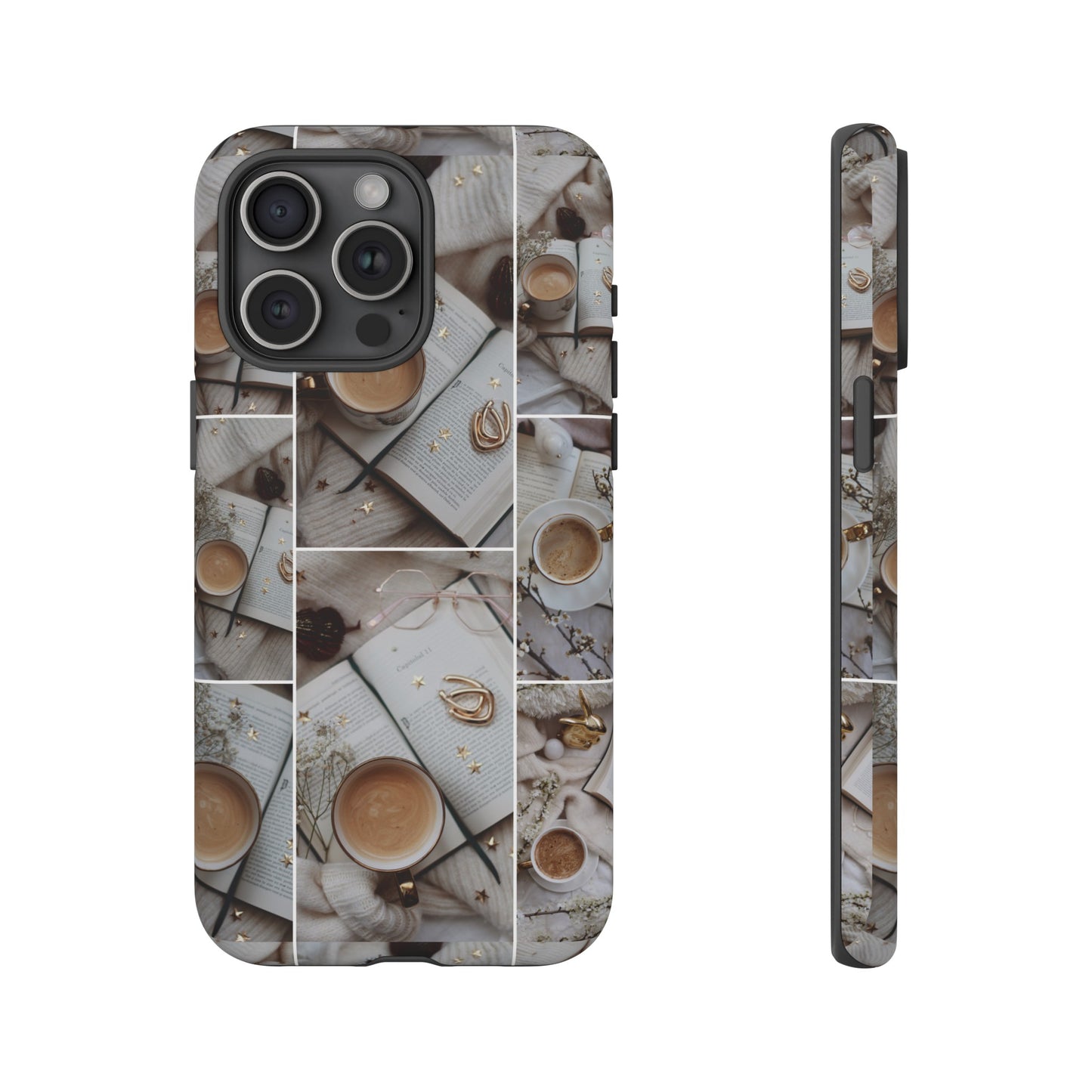 Coffee Collage Wallpaper Phone Case | iPhone 15 Plus/ Pro, 14, 13, 12| Google Pixel 7, Pro, 5| Samsung Galaxy S23 All Major Phone Models