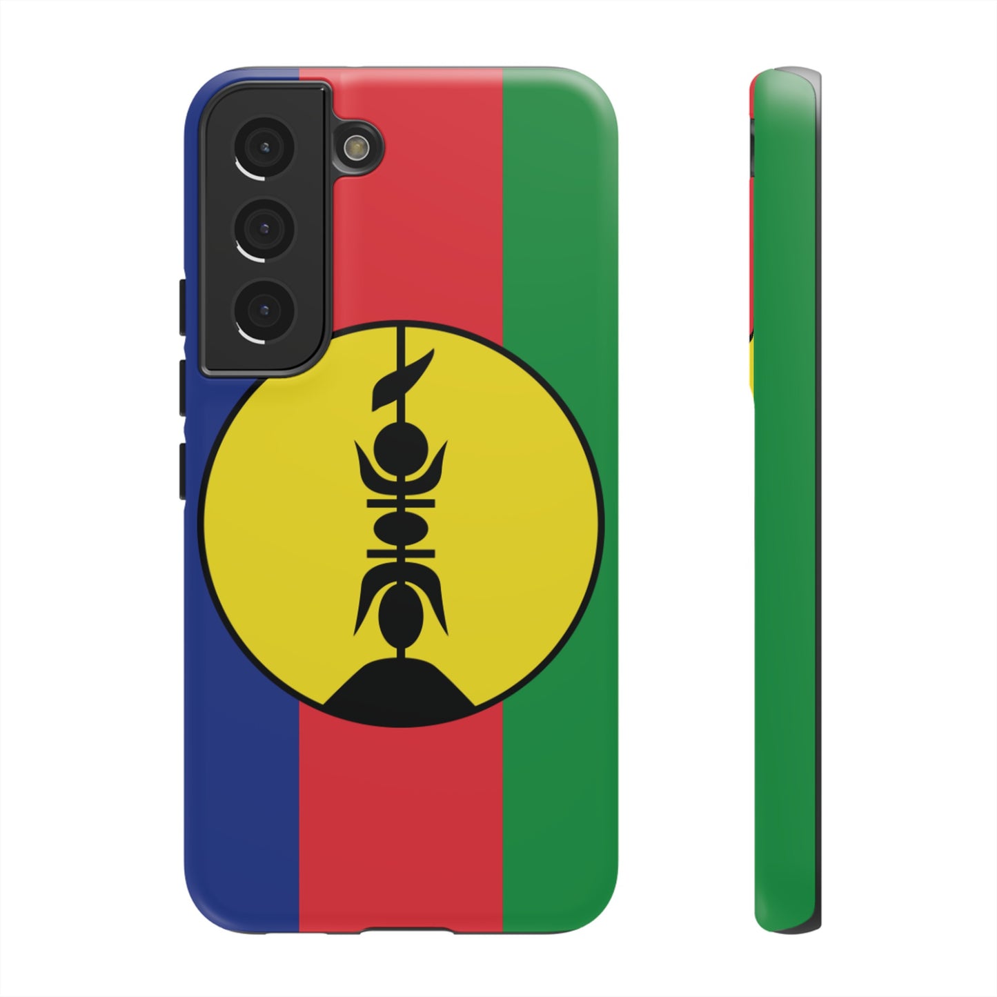 New Caledonia Flag Phone Case | iPhone 15 Plus/ Pro, 14, 13, 12| Google Pixel 7, Pro, 5| Samsung Galaxy S23 All Major Phone Models