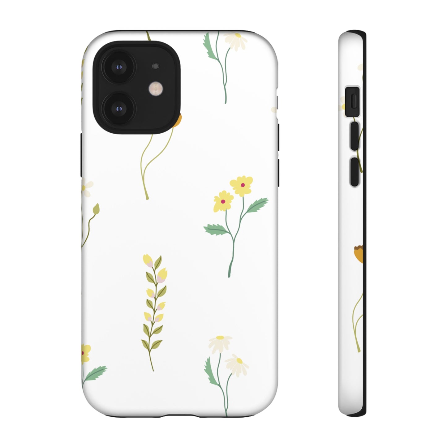 Delicate Floral Wallpaper Phone Case | iPhone 15 Plus/ Pro, 14, 13, 12| Google Pixel 7, Pro, 5| Samsung Galaxy S23 All Major Phone Models