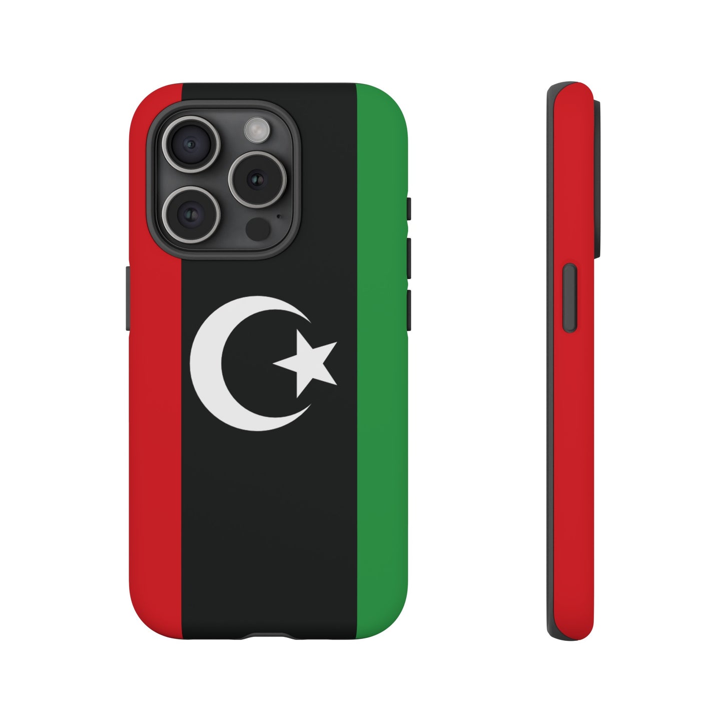 Libya Flag Phone Case | iPhone 15 Plus/ Pro, 14, 13, 12| Google Pixel 7, Pro, 5| Samsung Galaxy S23 All Major Phone Models