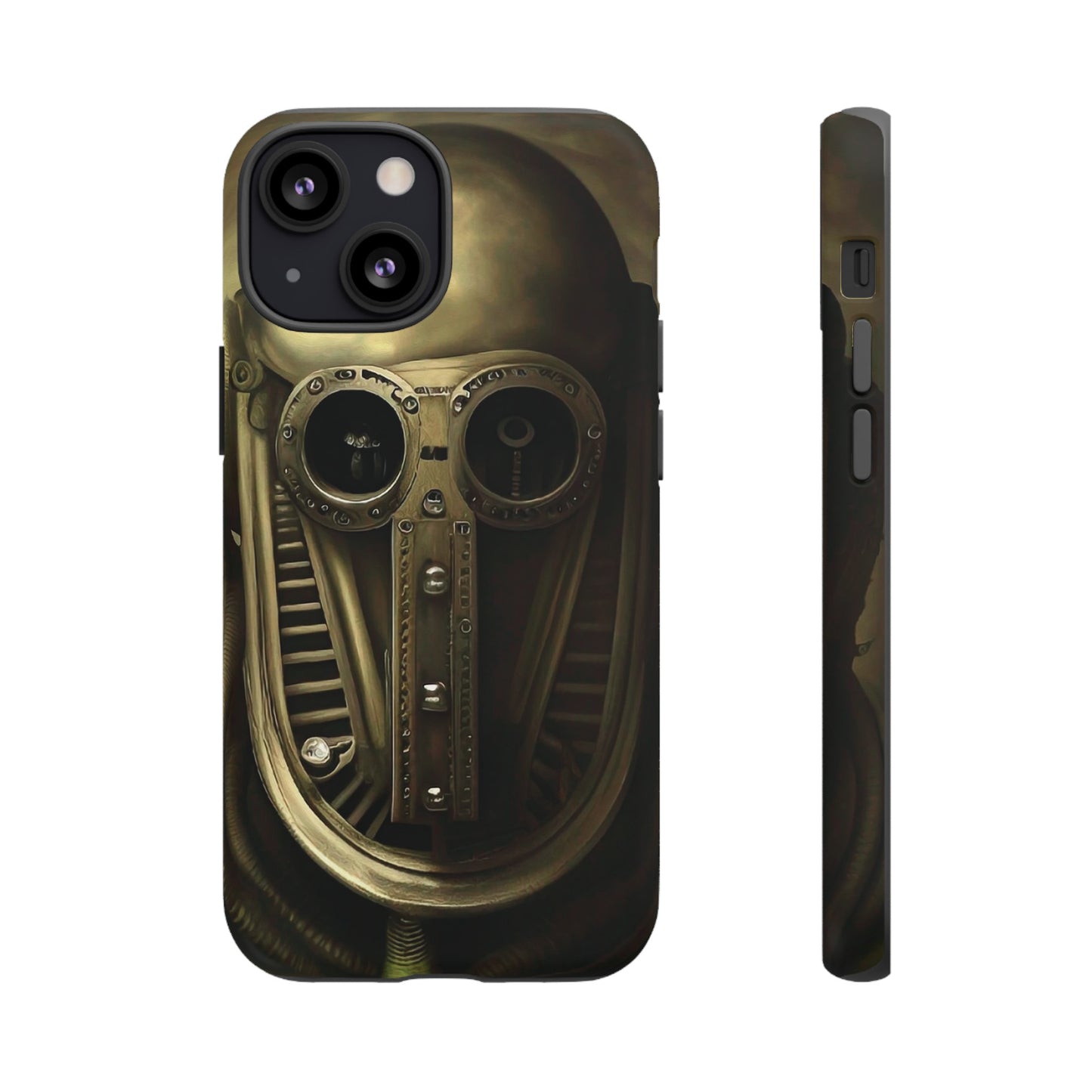 Sci-Fi Helmet Wallpaper Phone Case | iPhone 15 Plus/ Pro, 14, 13, 12| Google Pixel 7, Pro, 5| Samsung Galaxy S23 All Major Phone Models