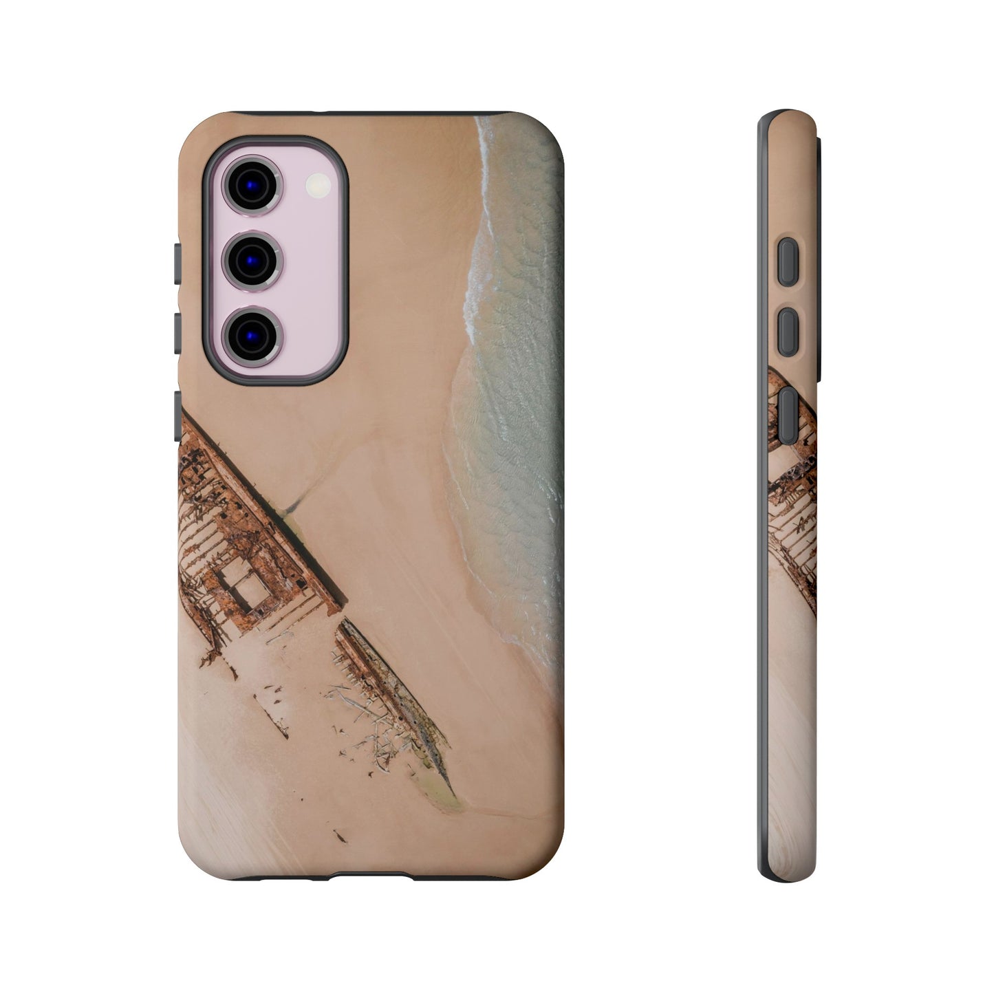 Fraser Island Shipwreck Wallpaper Phone Case | iPhone 15 Plus/ Pro, 14, 13, 12| Google Pixel 7, Pro, 5| Samsung Galaxy S23 All Major Phone Models