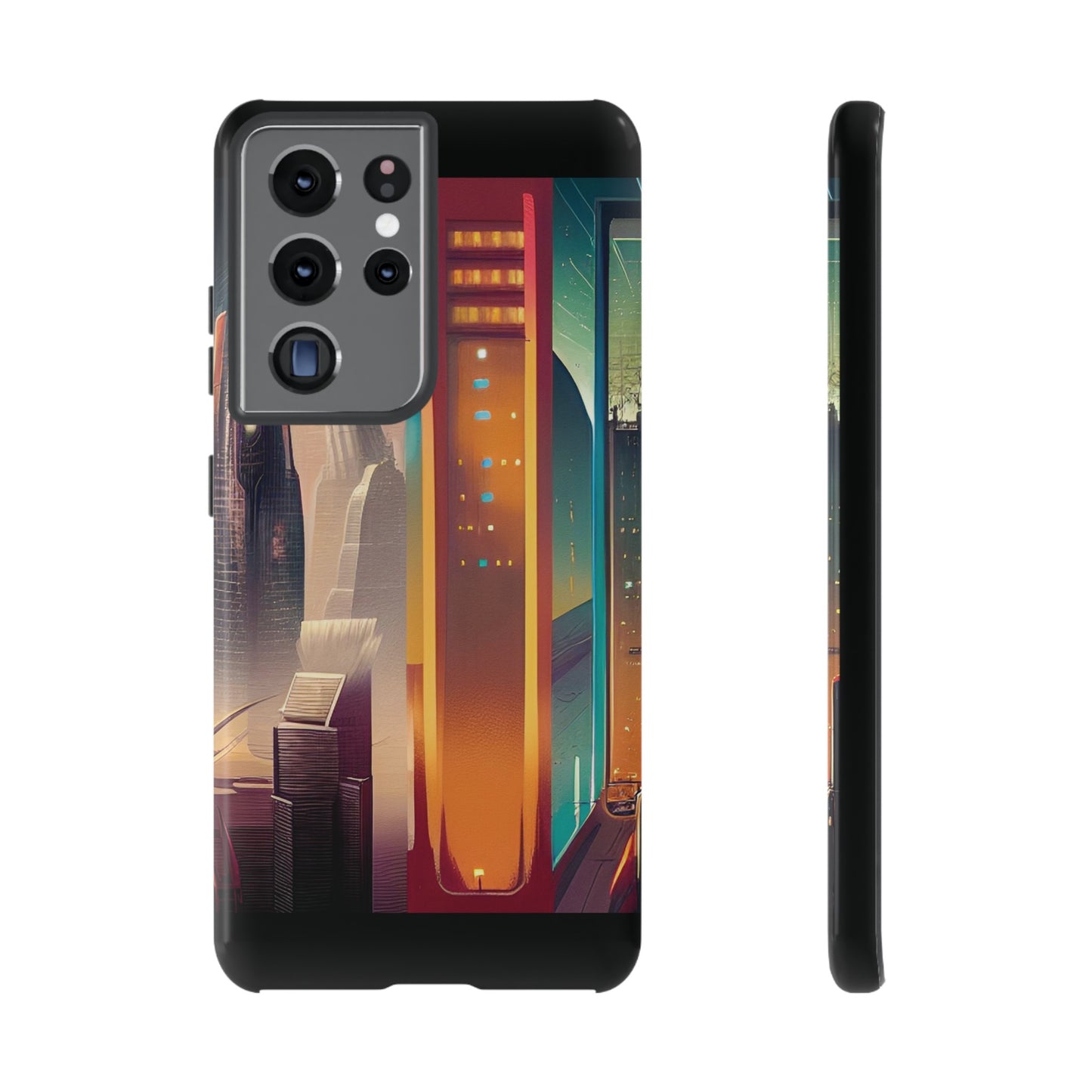 Sci-Fi  Buildings Wallpaper Phone Case | iPhone 15 Plus/ Pro, 14, 13, 12| Google Pixel 7, Pro, 5| Samsung Galaxy S23 All Major Phone Models