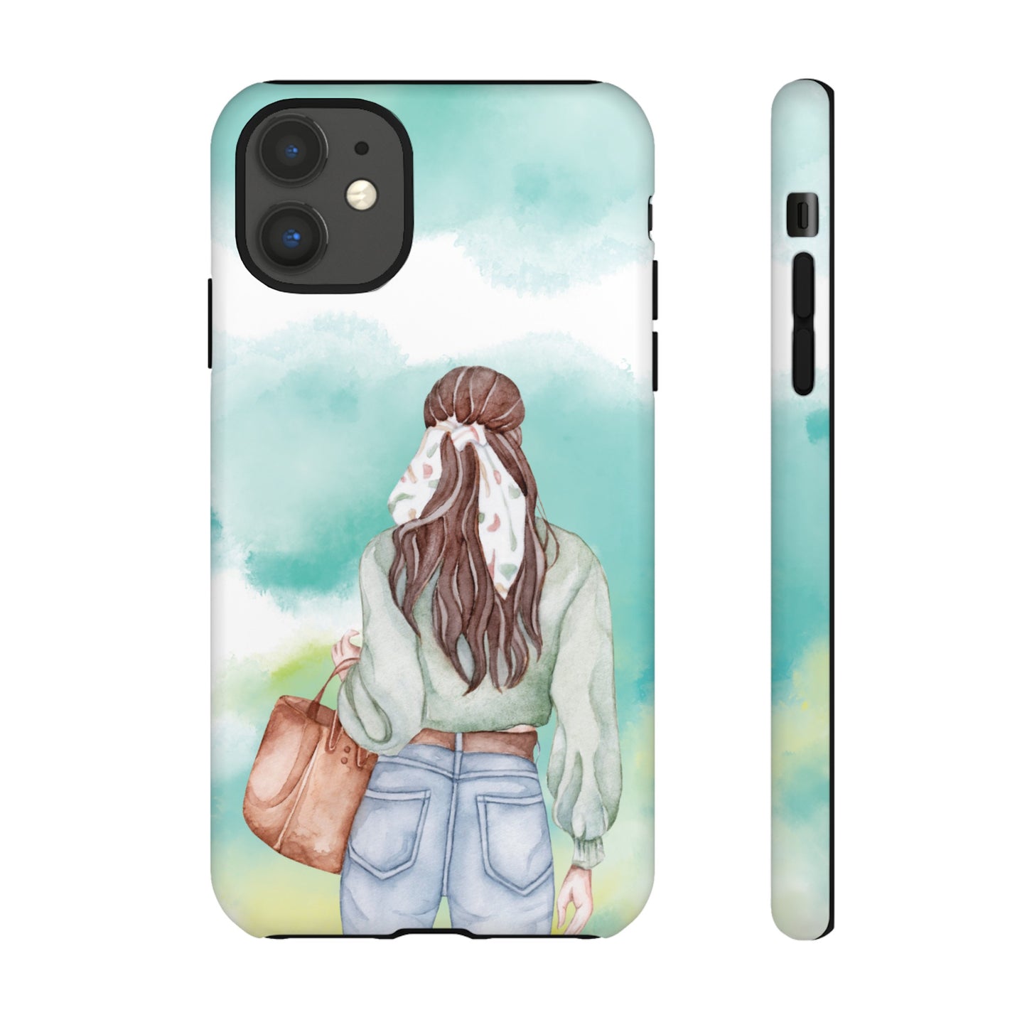 Girl Wallpaper Phone Case | iPhone 15 Plus/ Pro, 14, 13, 12| Google Pixel 7, Pro, 5| Samsung Galaxy S23 All Major Phone Models