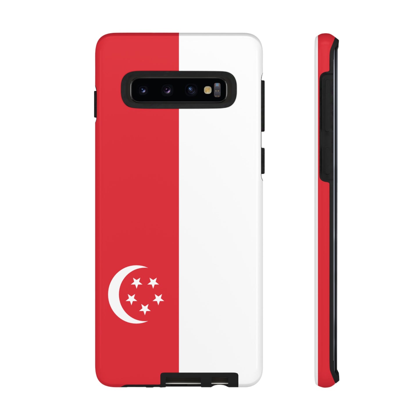 Singapore Flag Phone Case | iPhone 15 Plus/ Pro, 14, 13, 12| Google Pixel 7, Pro, 5| Samsung Galaxy S23 All Major Phone Models