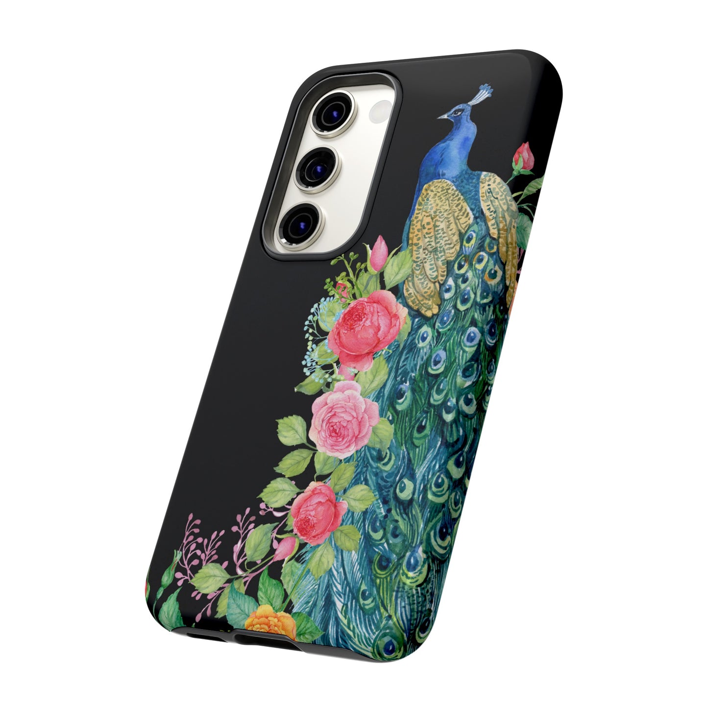 Peacock Wallpaper Phone Case | iPhone 15 Plus/ Pro, 14, 13, 12| Google Pixel 7, Pro, 5| Samsung Galaxy S23 All Major Phone Models