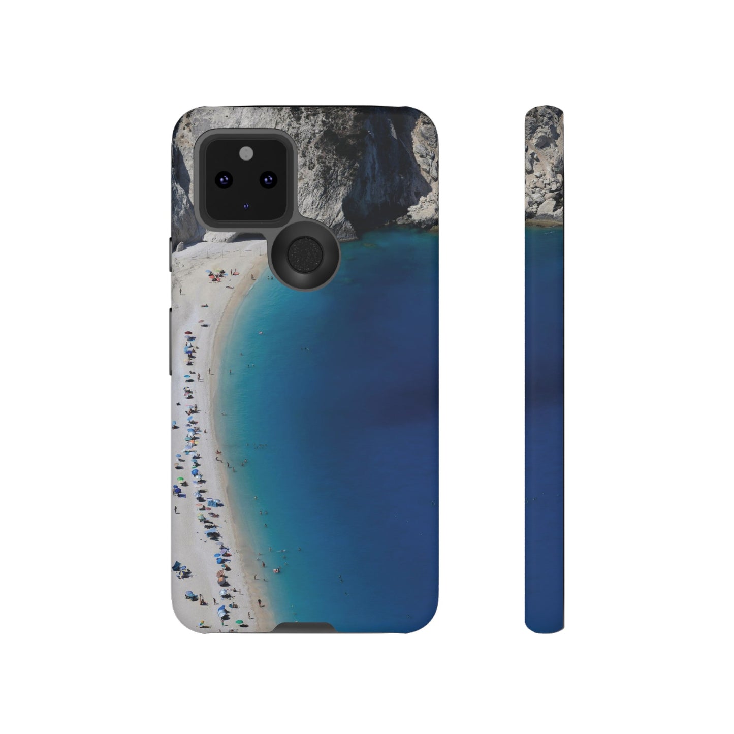 Blue Beach Wallpaper Phone Case | iPhone 15 Plus/ Pro, 14, 13, 12| Google Pixel 7, Pro, 5| Samsung Galaxy S23 All Major Phone Models