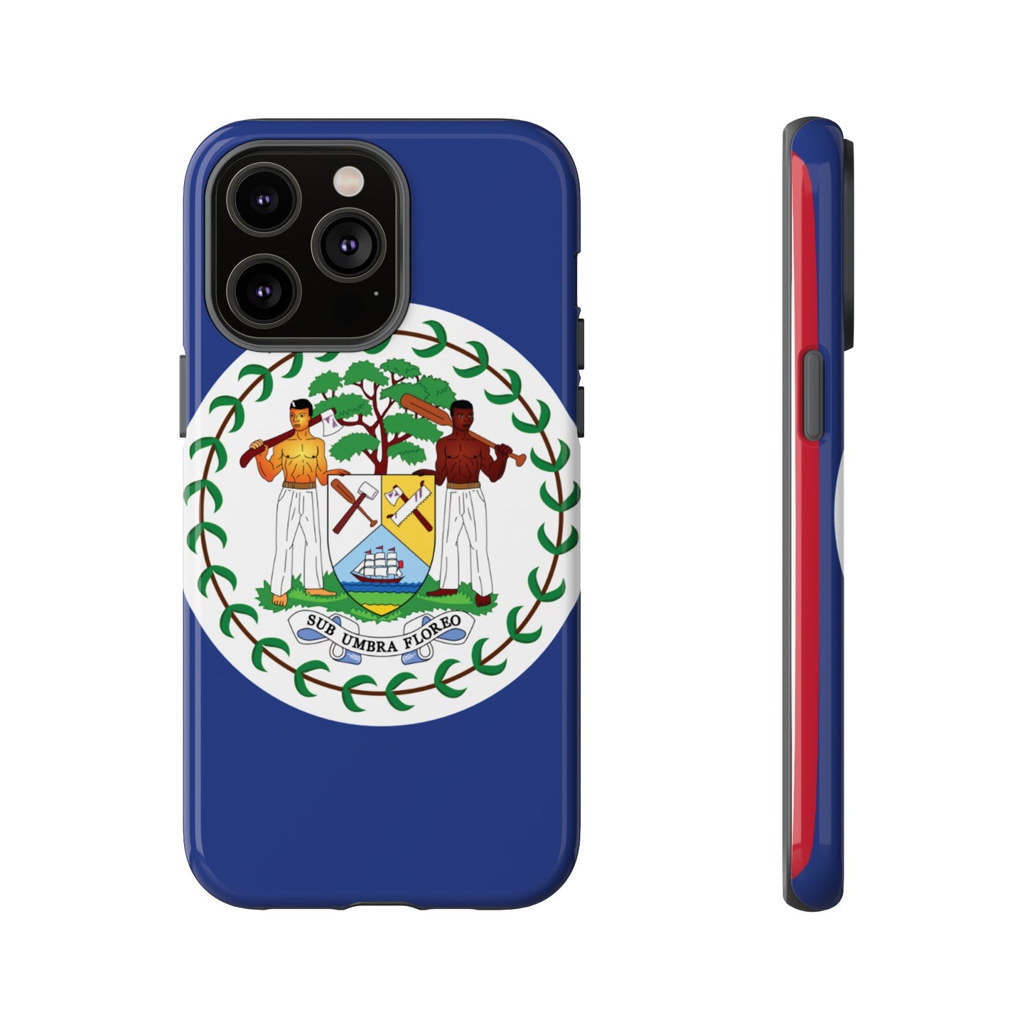 Belize Flag Phone Case | iPhone 15 Plus/ Pro, 14, 13, 12| Google Pixel 7, Pro, 5| Samsung Galaxy S23 All Major Phone Models