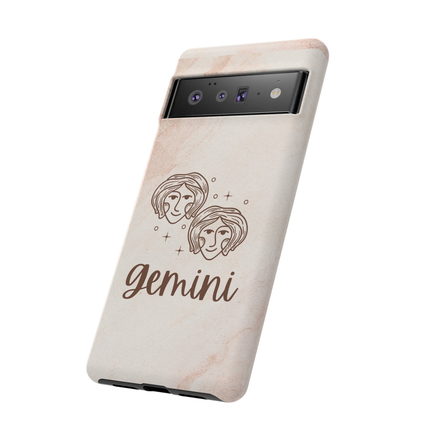 Gemini Wallpaper Phone Case | iPhone 15 Plus/ Pro, 14, 13, 12| Google Pixel 7, Pro, 5| Samsung Galaxy S23 All Major Phone Models