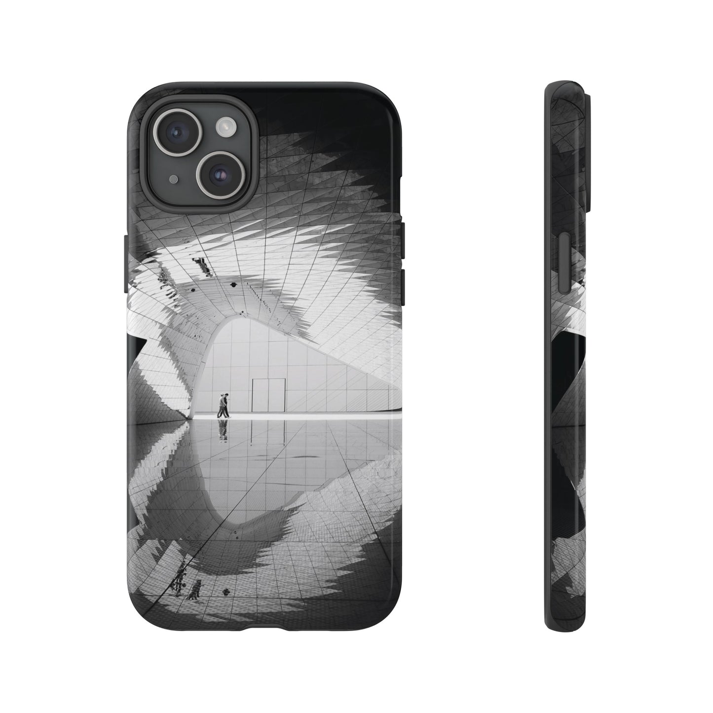 Geometric Reflections Wallpaper Phone Case | iPhone 15 Plus/ Pro, 14, 13, 12| Google Pixel 7, Pro, 5| Samsung Galaxy S23 All Major Phone Models