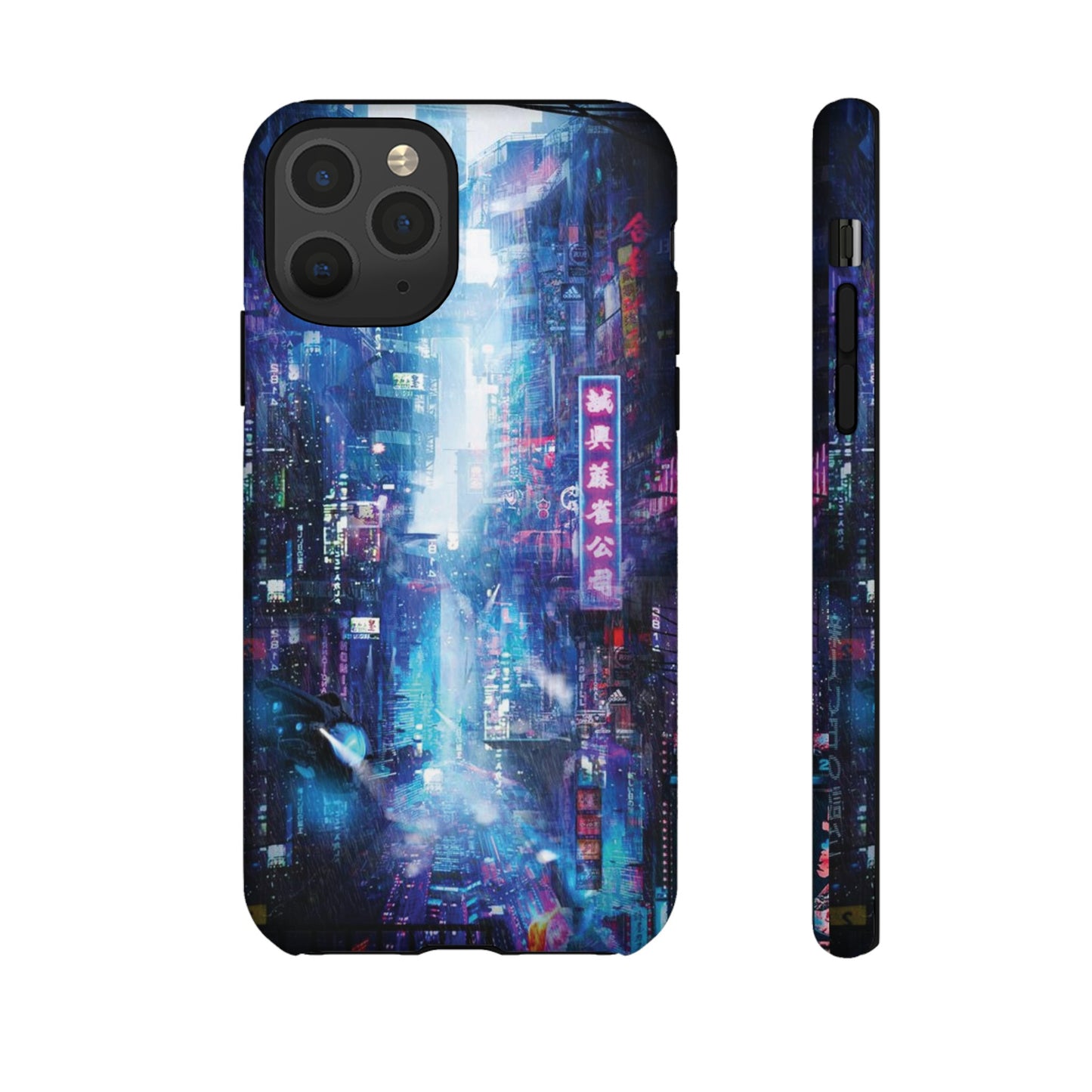 Night Life Futuristic City Wallpaper Phone Case | iPhone 15 Plus/ Pro, 14, 13, 12| Google Pixel 7, Pro, 5| Samsung Galaxy S23 All Major Phone Models