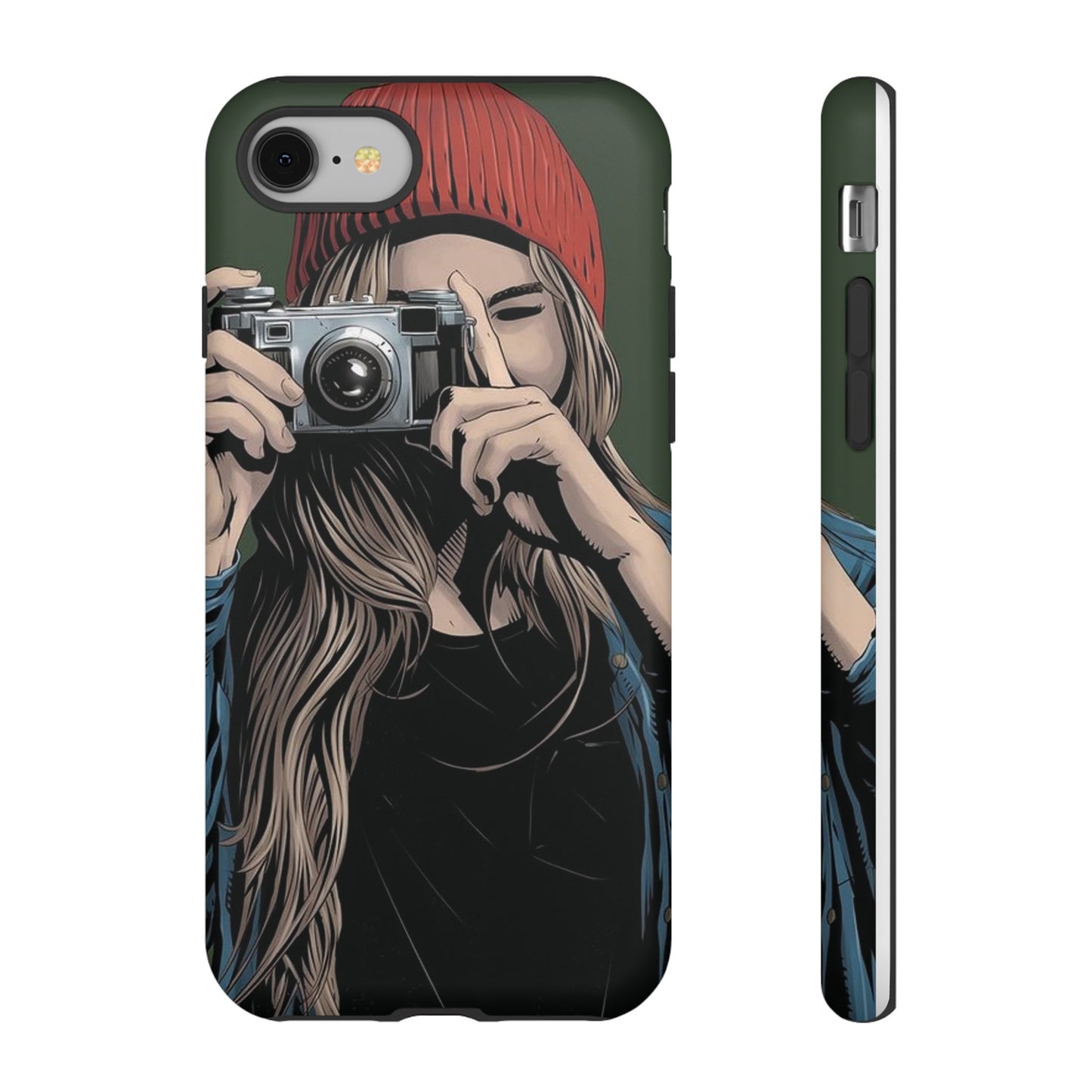 Camera Wallpaper Phone Case | iPhone 15 Plus/ Pro, 14, 13, 12| Google Pixel 7, Pro, 5| Samsung Galaxy S23 All Major Phone Models