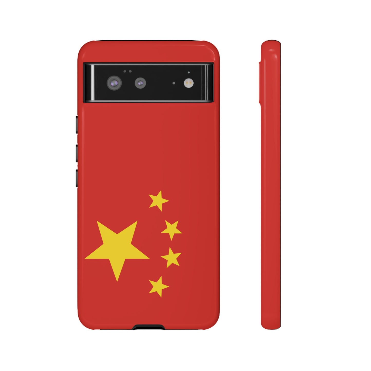 China Flag Phone Case | iPhone 15 Plus/ Pro, 14, 13, 12| Google Pixel 7, Pro, 5| Samsung Galaxy S23 All Major Phone Models