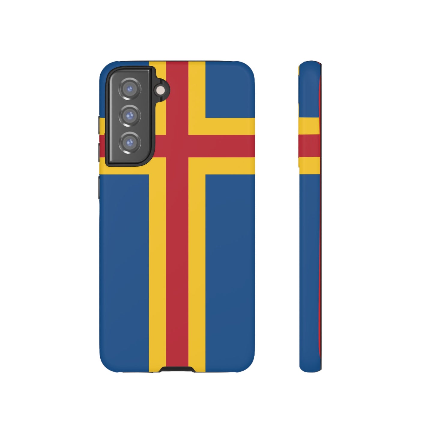 Aland Islands (Finland) Flag Phone Case | iPhone 15 Plus/ Pro, 14, 13, 12| Google Pixel 7, Pro, 5| Samsung Galaxy S23 All Major Phone Models