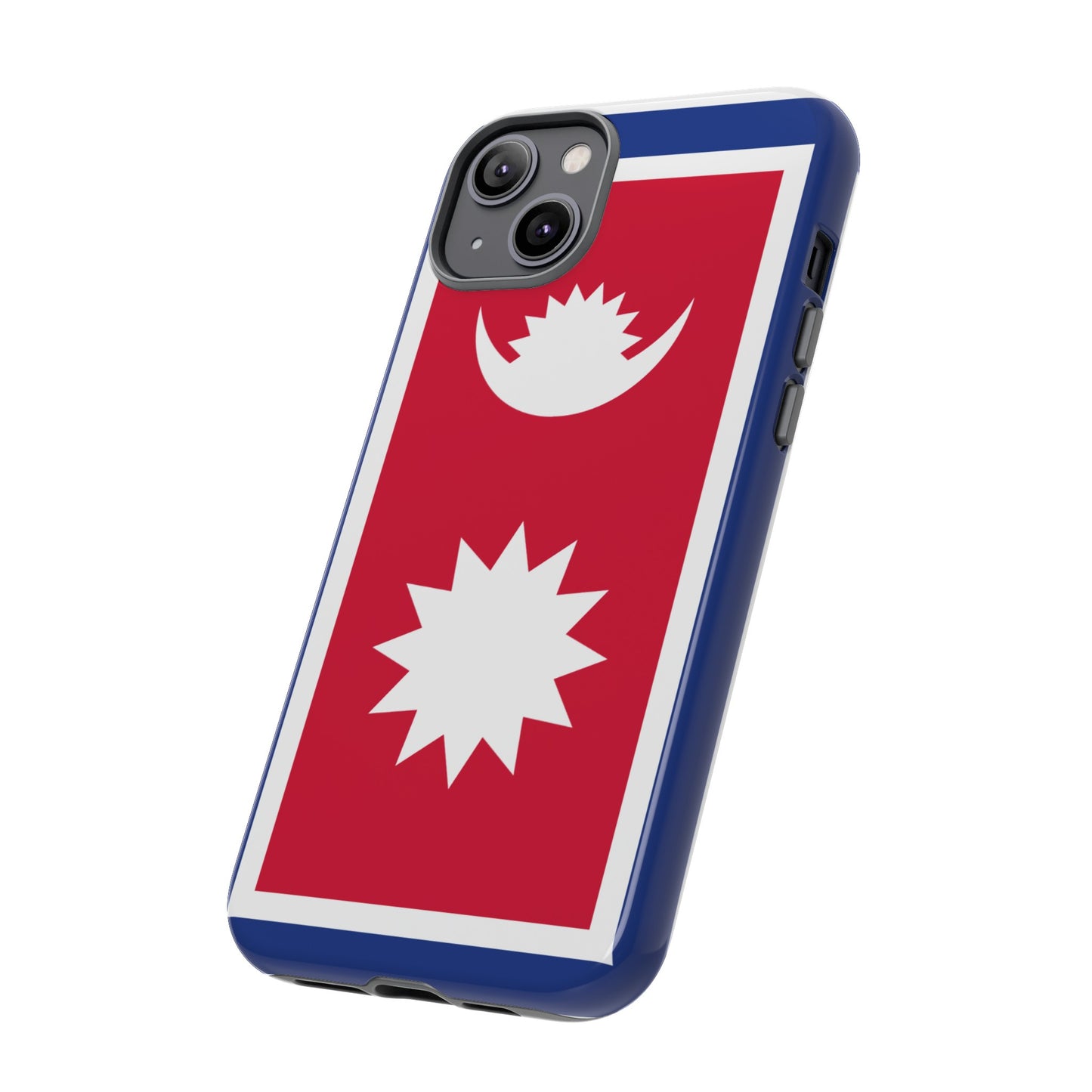 Nepal Flag Phone Case | iPhone 15 Plus/ Pro, 14, 13, 12| Google Pixel 7, Pro, 5| Samsung Galaxy S23 All Major Phone Models