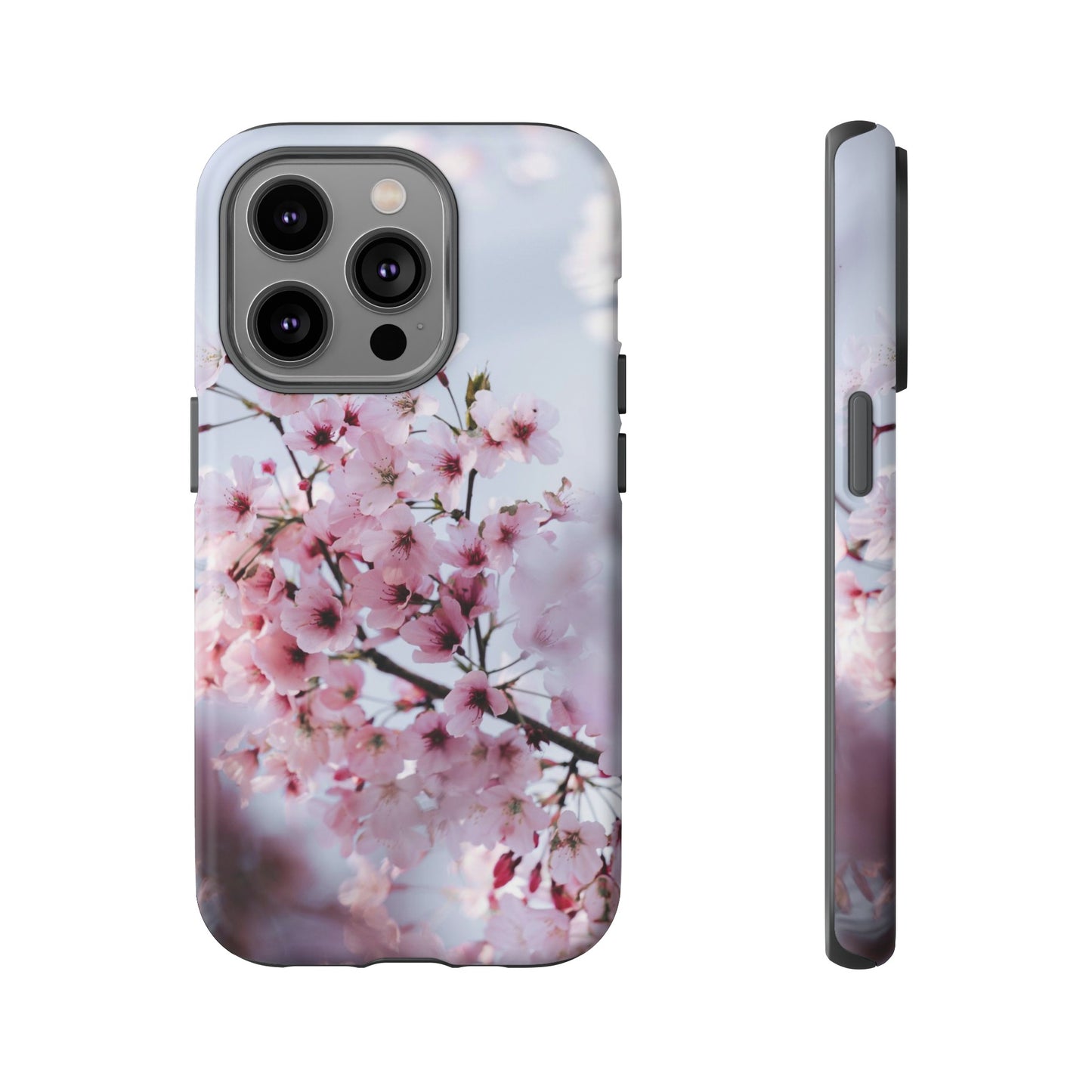 Pink Blossom Wallpaper Phone Case | iPhone 15 Plus/ Pro, 14, 13, 12| Google Pixel 7, Pro, 5| Samsung Galaxy S23 All Major Phone Models