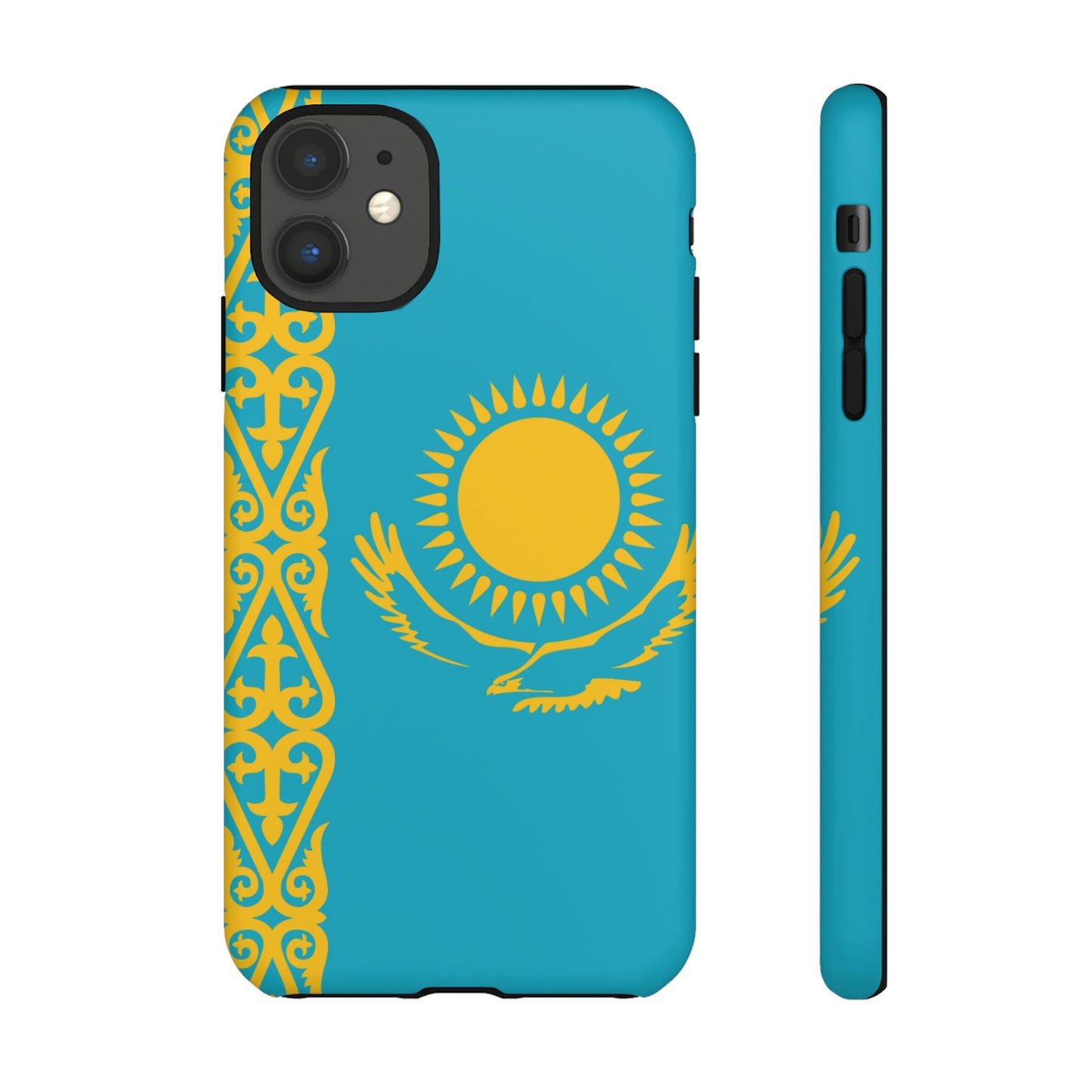 Kazakhstan Flag Phone Case | iPhone 15 Plus/ Pro, 14, 13, 12| Google Pixel 7, Pro, 5| Samsung Galaxy S23 All Major Phone Models