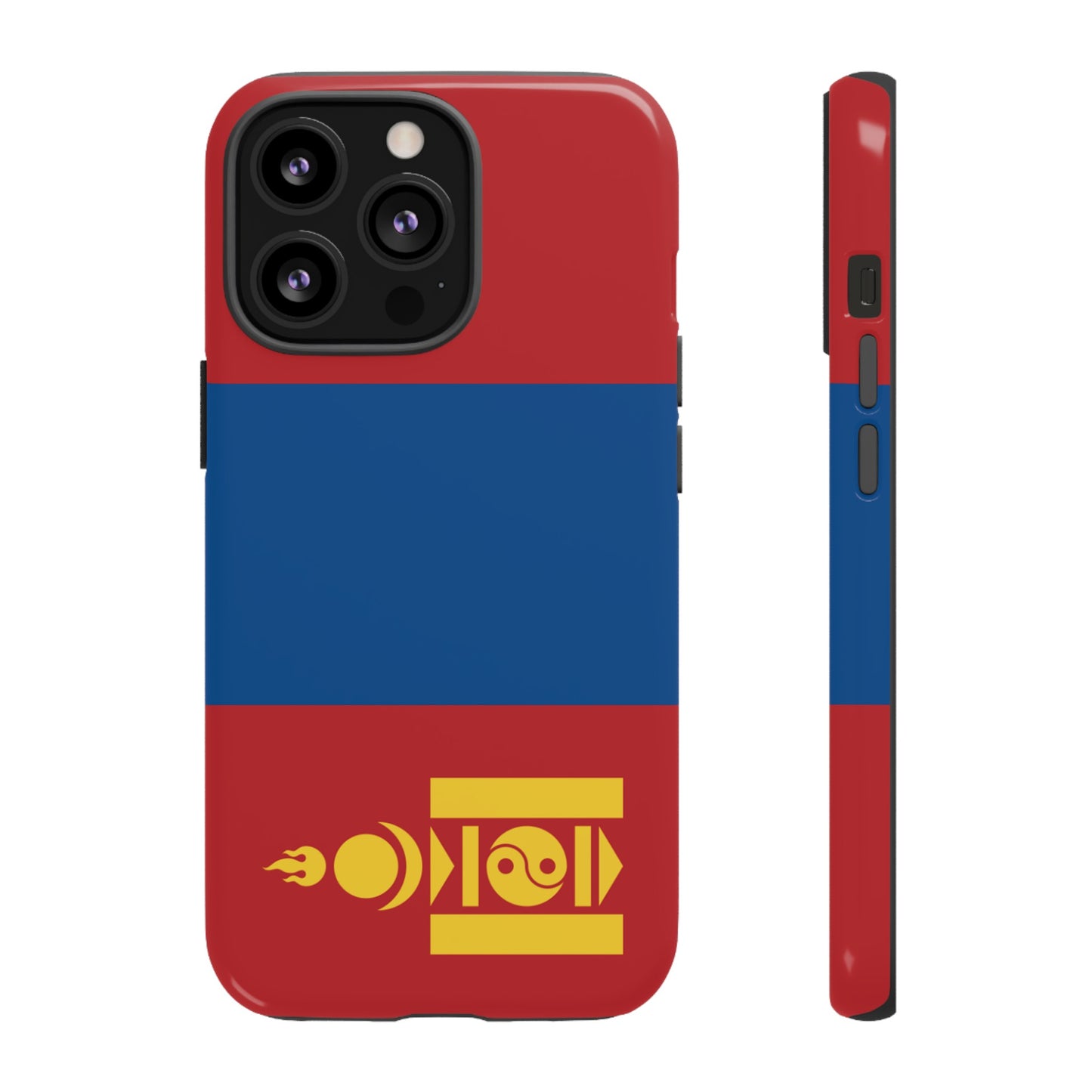 Mongolia Flag Phone Case | iPhone 15 Plus/ Pro, 14, 13, 12| Google Pixel 7, Pro, 5| Samsung Galaxy S23 All Major Phone Models