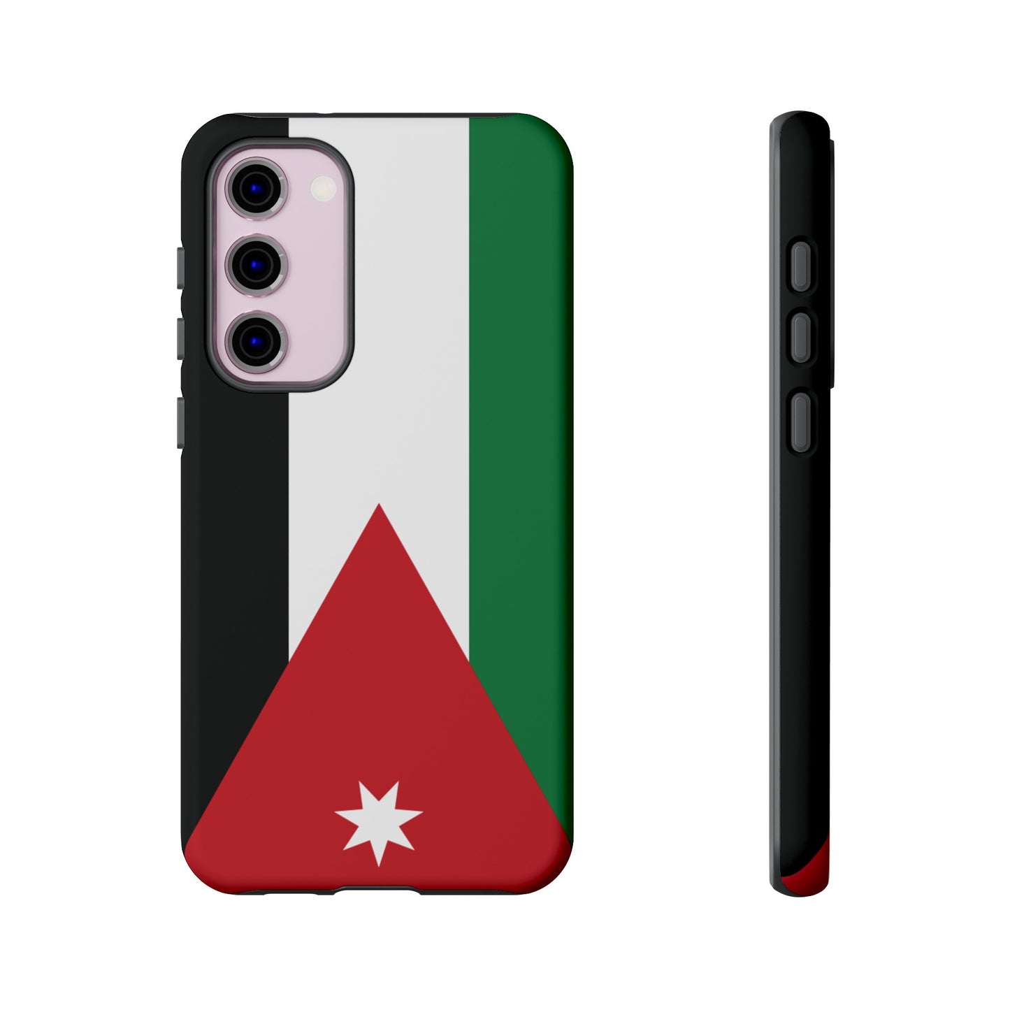 Jordan Flag Phone Case |iPhone 15 Plus/ Pro, 14, 13, 12|Google Pixel 7, Pro, 5| Samsung Galaxy S23 All Major Phone Models