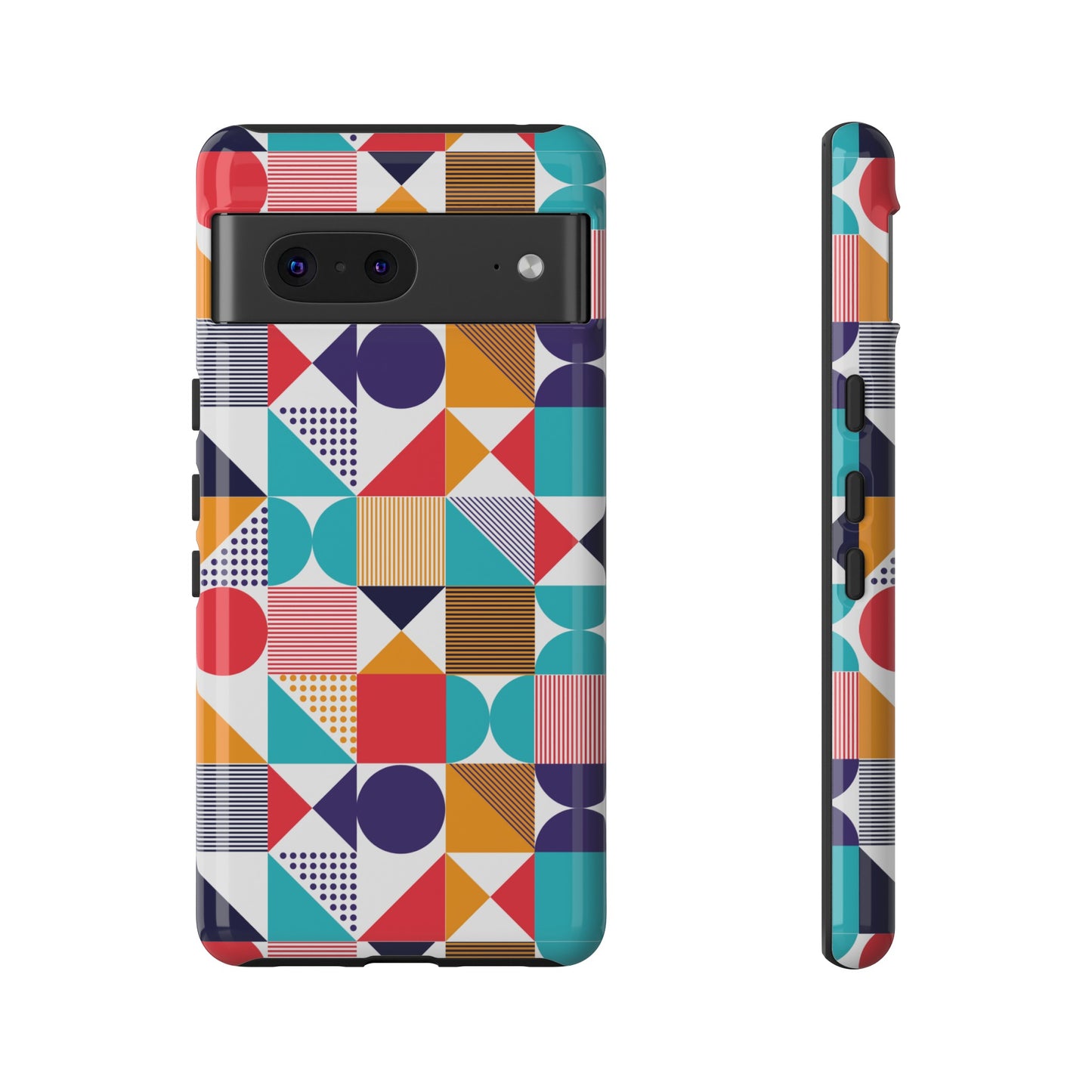 Geometric Patterned Wallpaper Phone Case | iPhone 15 Plus/ Pro, 14, 13, 12| Google Pixel 7, Pro, 5|Samsung Galaxy S23 All Major Phone Models