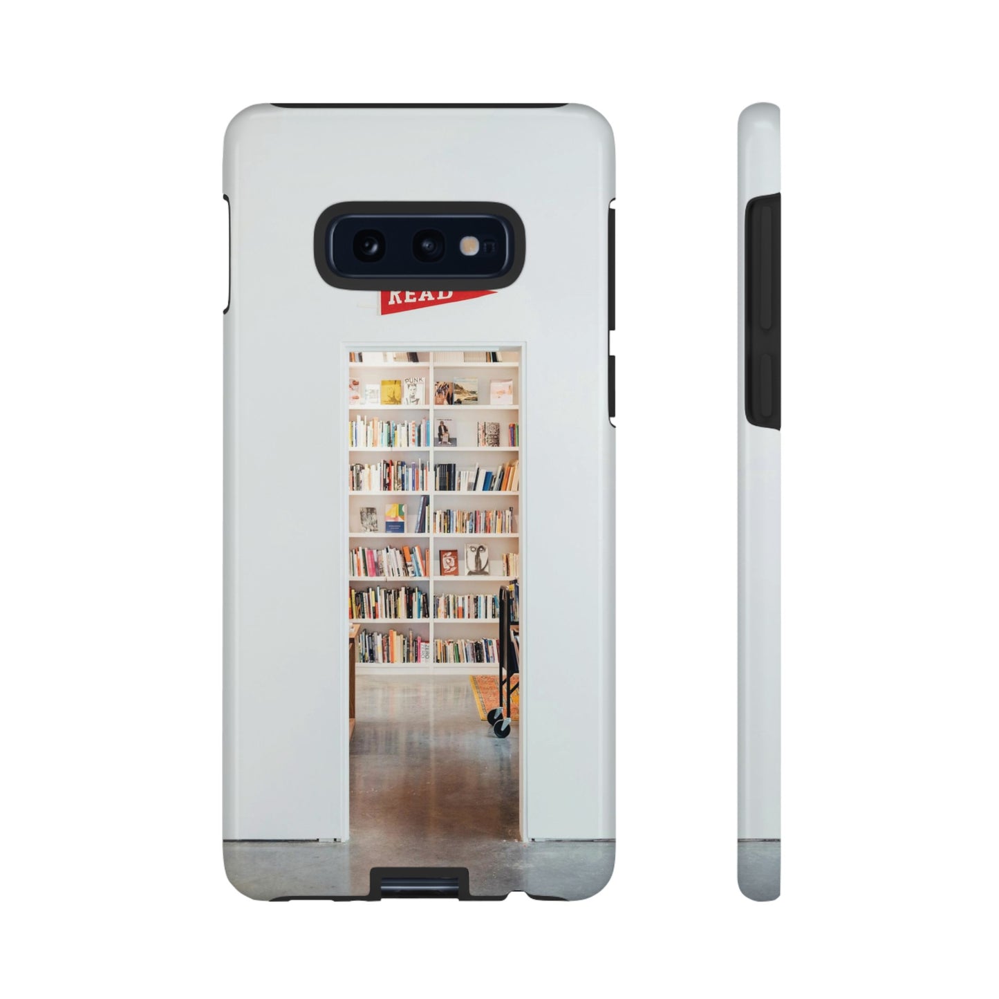 Peaceful Library Wallpaper Phone Case | iPhone 15 Plus/ Pro, 14, 13, 12| Google Pixel 7, Pro, 5| Samsung Galaxy S23 All Major Phone Models