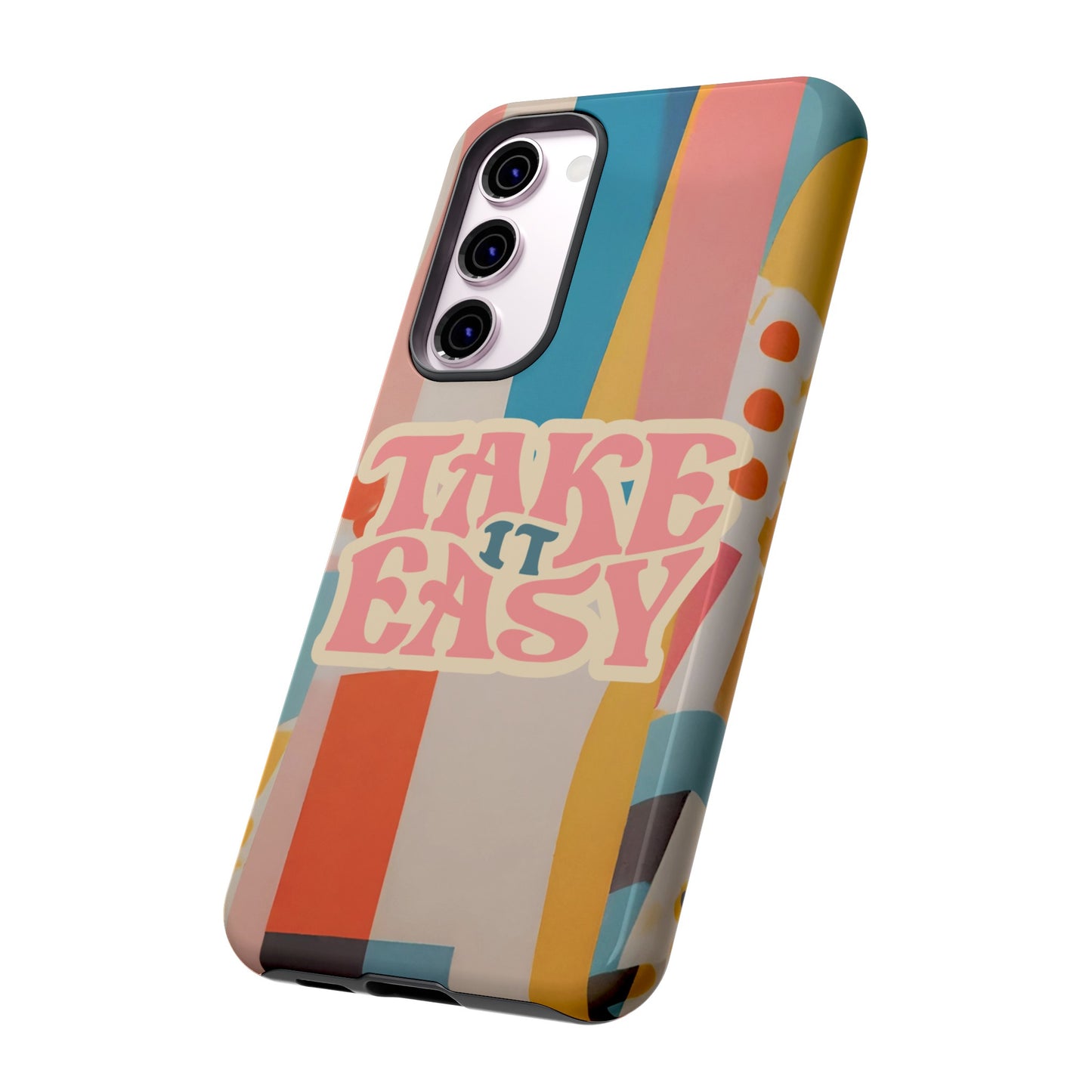 Take It Easy Wallpaper Phone Case | iPhone 15 Plus/ Pro, 14, 13, 12| Google Pixel 7, Pro, 5| Samsung Galaxy S23 All Major Phone Models