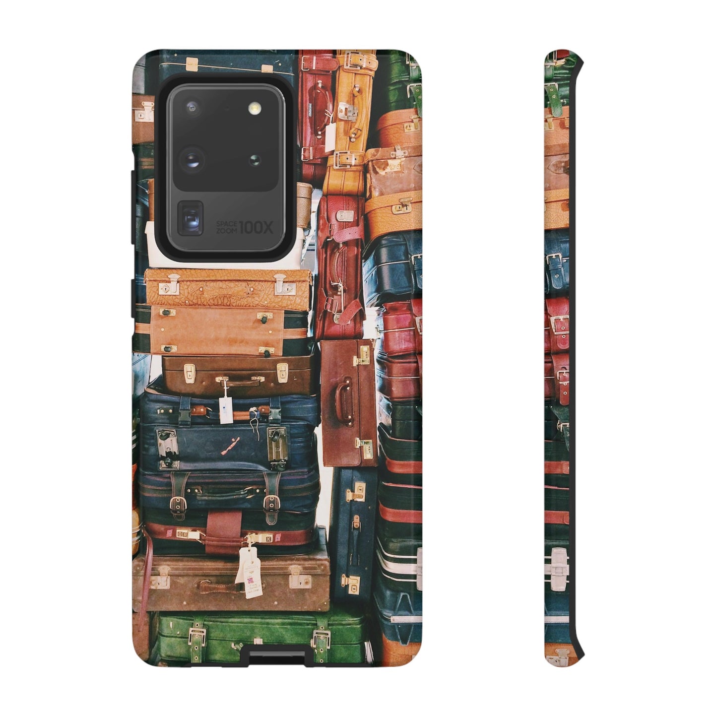 Suitcase Wallpaper Phone Case | iPhone 15 Plus/ Pro, 14, 13, 12| Google Pixel 7, Pro, 5| Samsung Galaxy S23 All Major Phone Models