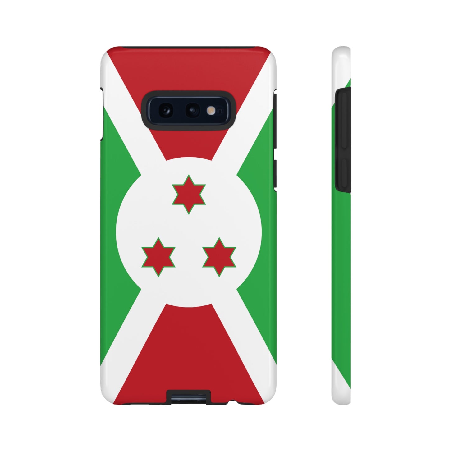 Burundi Flag Phone Case | iPhone 15 Plus/ Pro, 14, 13, 12| Google Pixel 7, Pro, 5| Samsung Galaxy S23 All Major Phone Models