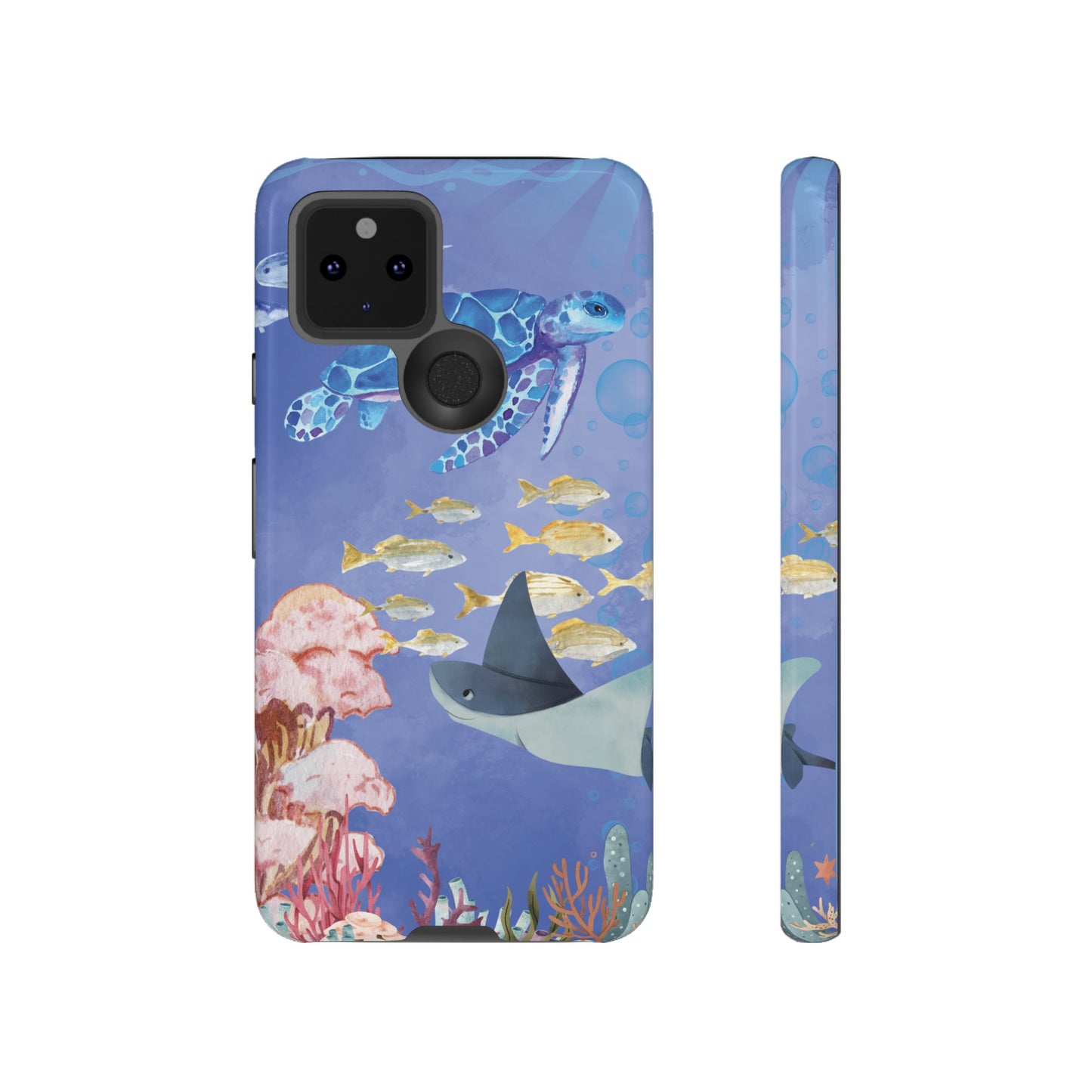 Underwater Scene Wallpaper Phone Case | iPhone 15 Plus/ Pro, 14, 13, 12| Google Pixel 7, Pro, 5| Samsung Galaxy S23 All Major Phone Models