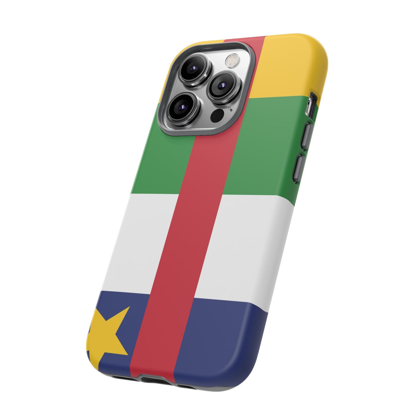 Central African Republic Flag Phone Case | iPhone 15 Plus/ Pro, 14, 13, 12| Google Pixel 7, Pro, 5| Samsung Galaxy S23 All Major Phone Models