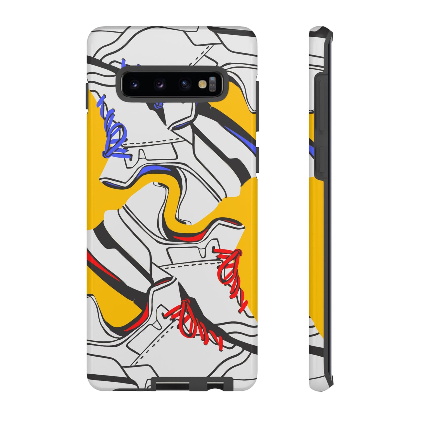 Sneakers Wallpaper Phone Case | iPhone 15 Plus/ Pro, 14, 13, 12| Google Pixel 7, Pro, 5| Samsung Galaxy S23 All Major Phone Models