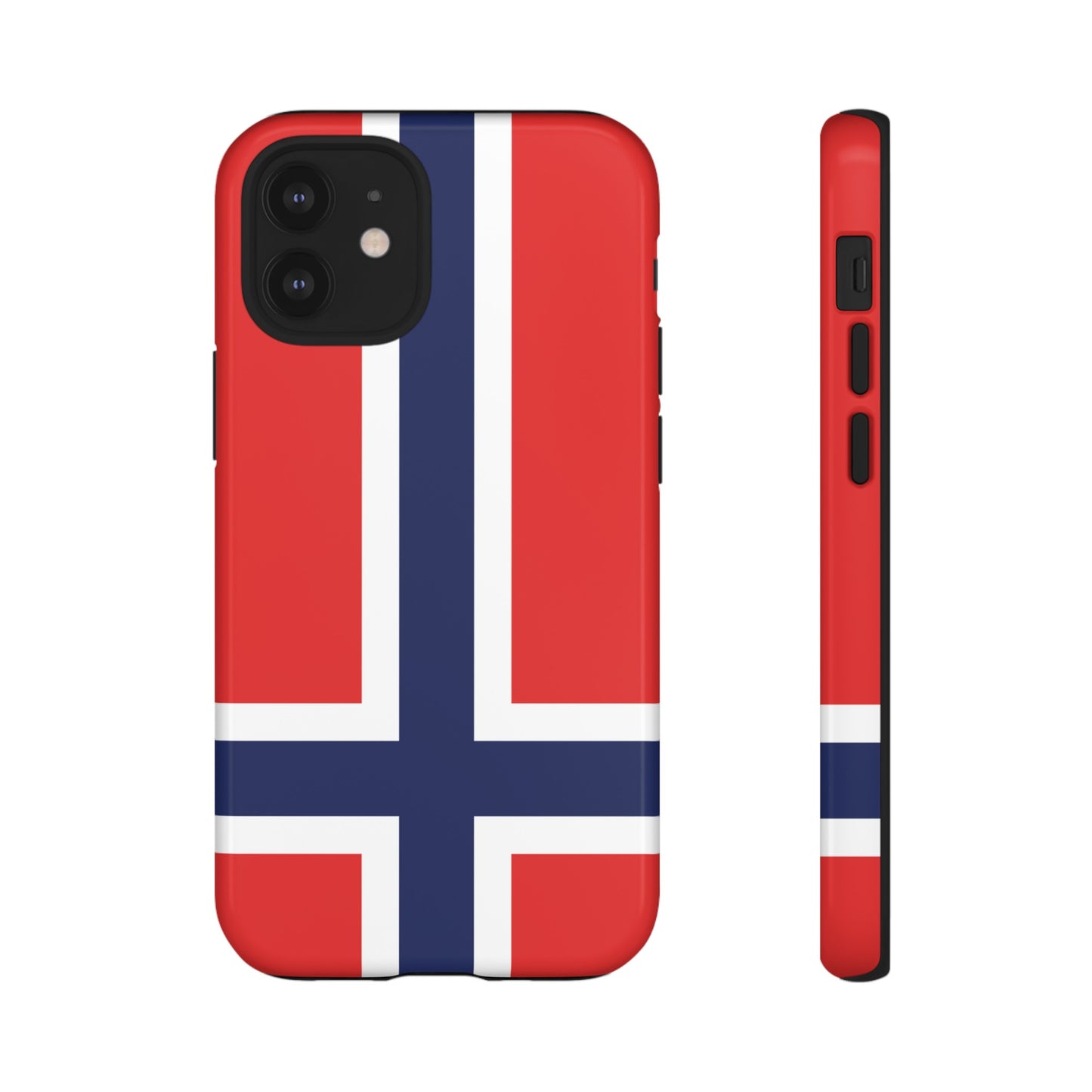 Norway Flag Phone Case | iPhone 15 Plus/ Pro, 14, 13, 12| Google Pixel 7, Pro, 5| Samsung Galaxy S23 All Major Phone Models