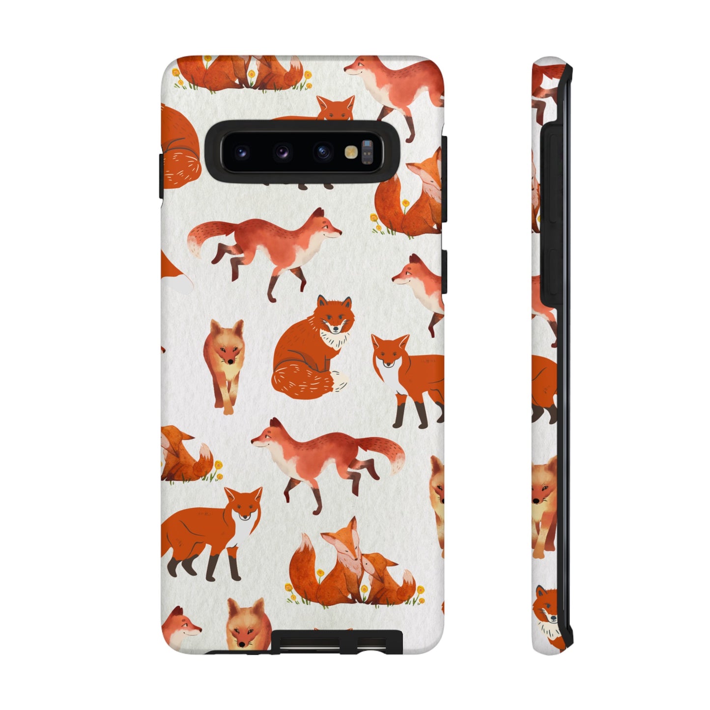 Foxes Wallpaper Phone Case | iPhone 15 Plus/ Pro, 14, 13, 12| Google Pixel 7, Pro, 5| Samsung Galaxy S23 All Major Phone Models