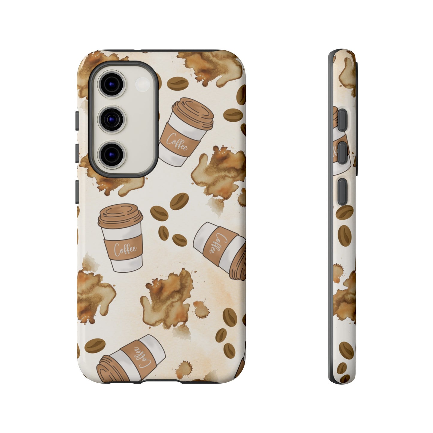 Coffee Wallpaper Phone Case | iPhone 15 Plus/ Pro, 14, 13, 12| Google Pixel 7, Pro, 5| Samsung Galaxy S23 All Major Phone Models