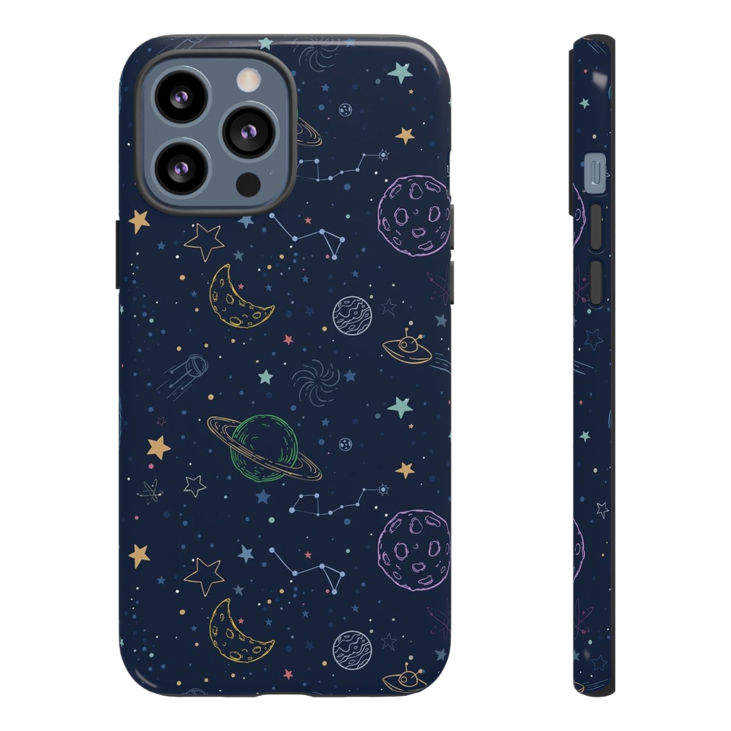 Space Galaxy Wallpaper Phone Case | iPhone 15 Plus/ Pro, 14, 13, 12| Google Pixel 7, Pro, 5| Samsung Galaxy S23 All Major Phone Models