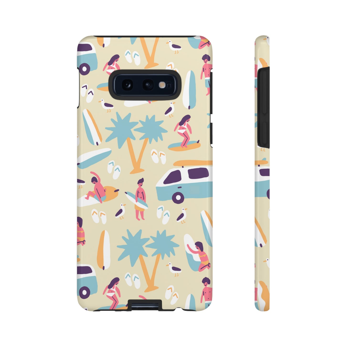 Surfers Wallpaper Phone Case | iPhone 15 Plus/ Pro, 14, 13, 12| Google Pixel 7, Pro, 5| Samsung Galaxy S23 All Major Phone Models