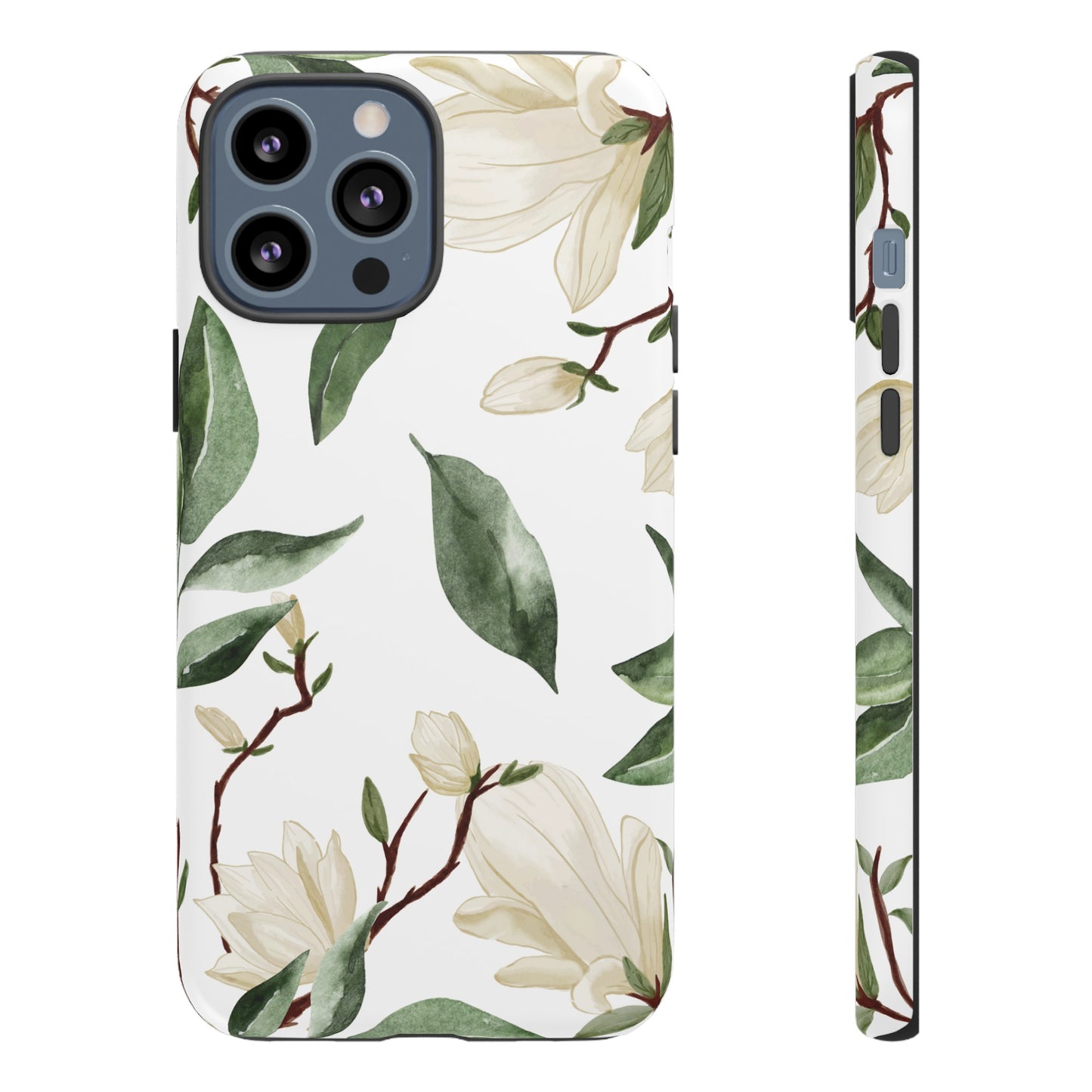 Light Floral Wallpaper Phone Case | iPhone 15 Plus/ Pro, 14, 13, 12| Google Pixel 7, Pro, 5| Samsung Galaxy S23 All Major Phone Models