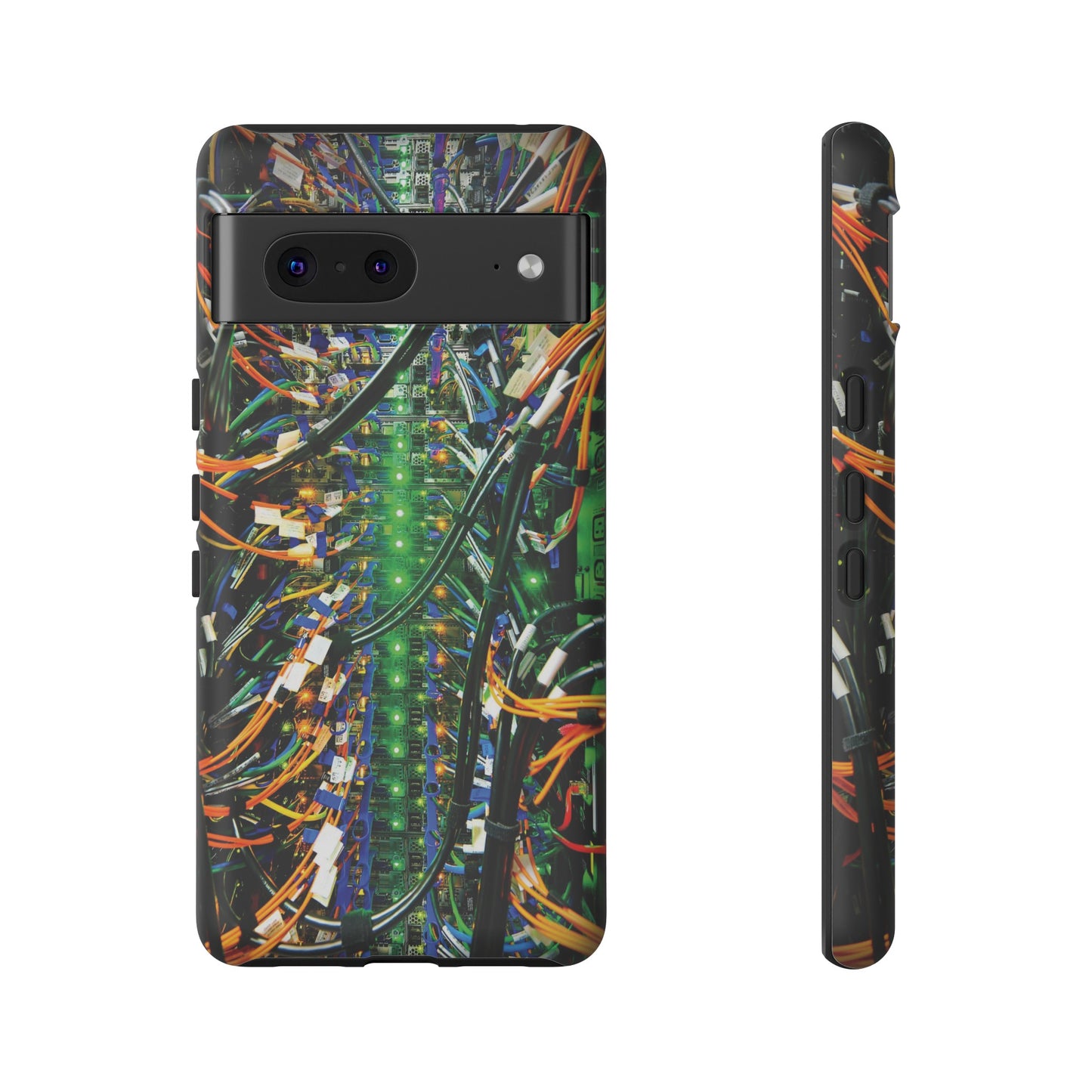 Green Computer Circuitboard Wallpaper Phone Case | iPhone 15 Plus/ Pro, 14, 13, 12| Google Pixel 7, Pro, 5| Samsung Galaxy S23 All Major Phone Models