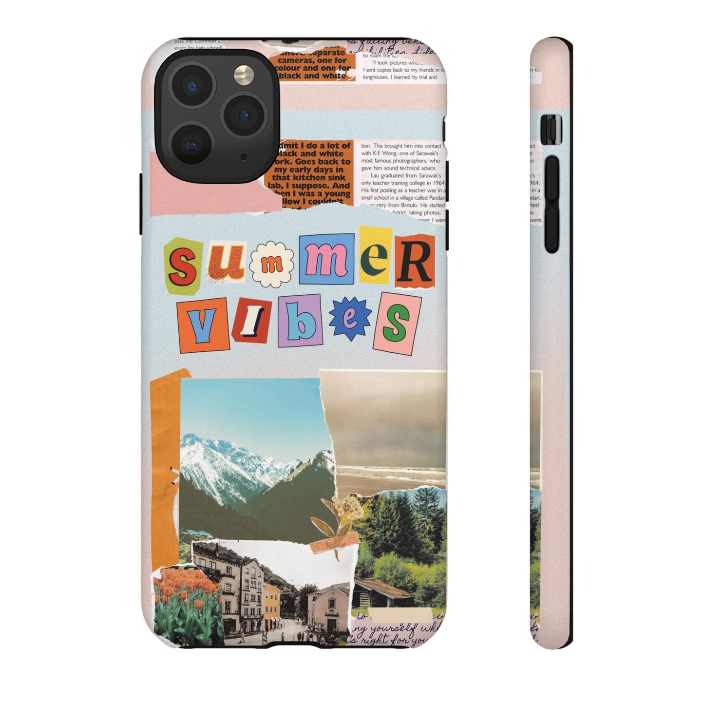 Summer Vibes Wallpaper Phone Case | iPhone 15 Plus/ Pro, 14, 13, 12| Google Pixel 7, Pro, 5| Samsung Galaxy S23 All Major Phone Models