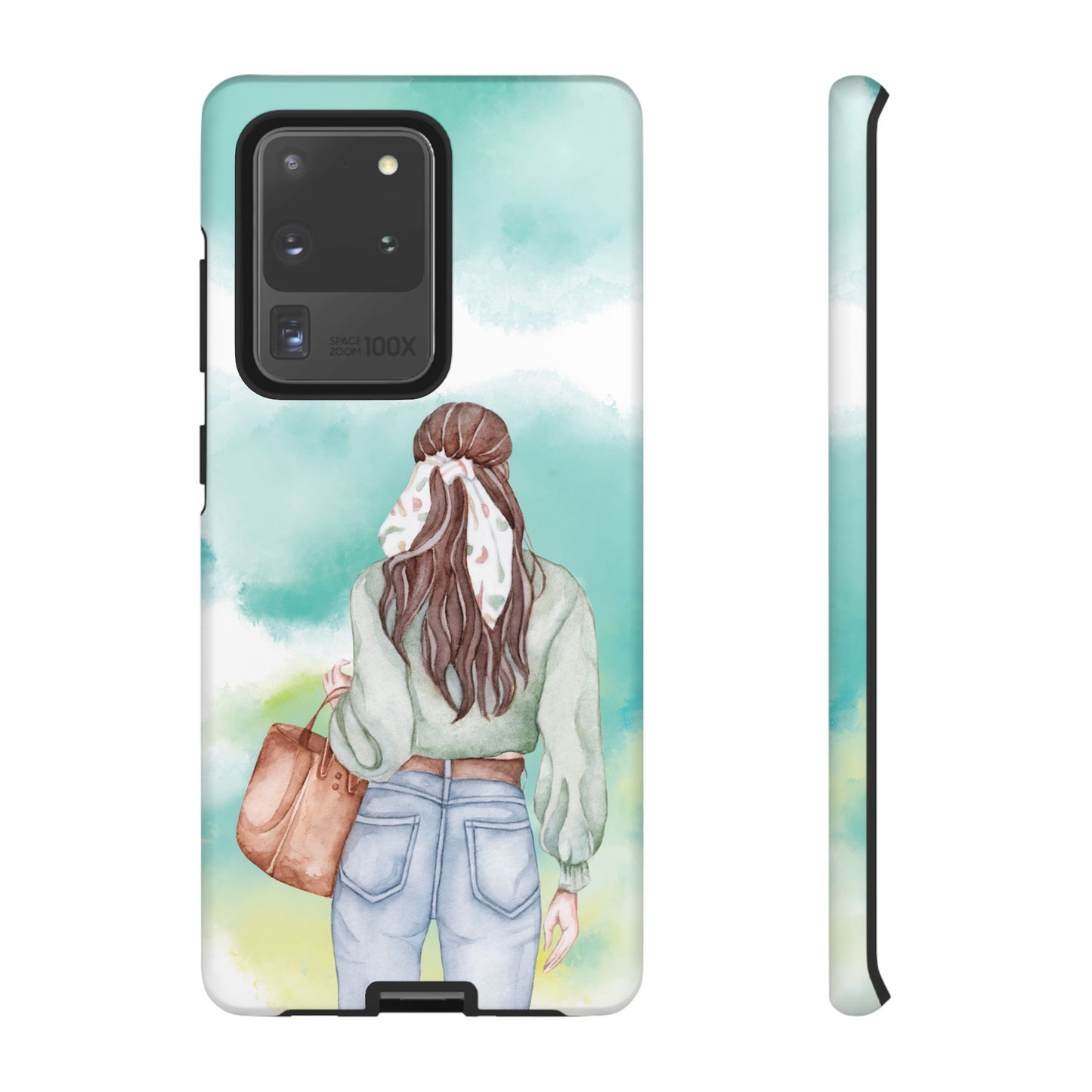 Girl Wallpaper Phone Case | iPhone 15 Plus/ Pro, 14, 13, 12| Google Pixel 7, Pro, 5| Samsung Galaxy S23 All Major Phone Models